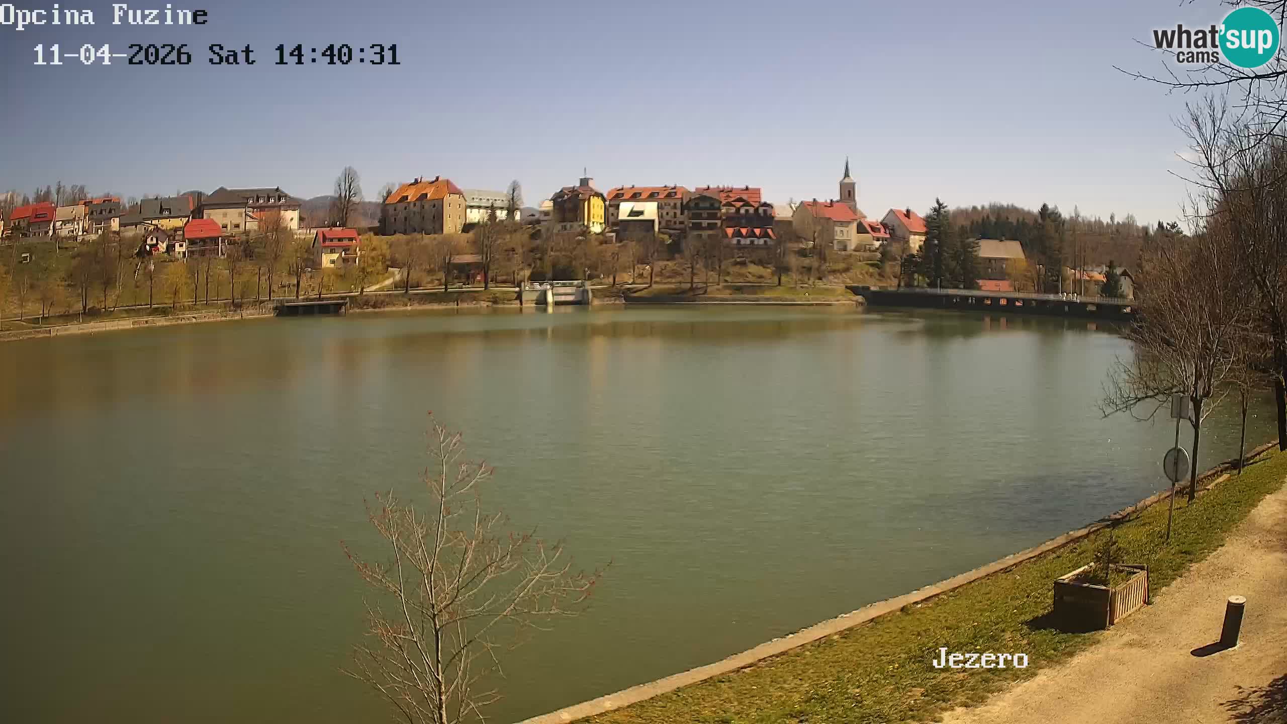 Kamera v živo Bajersko Jezero Fužine