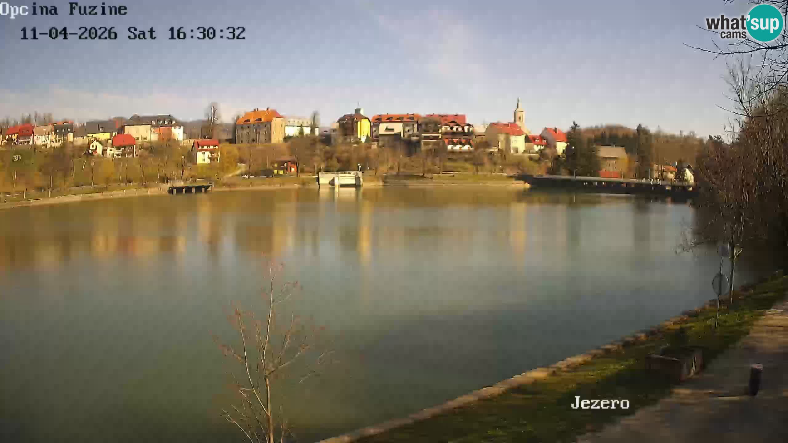 Kamera v živo Bajersko Jezero Fužine