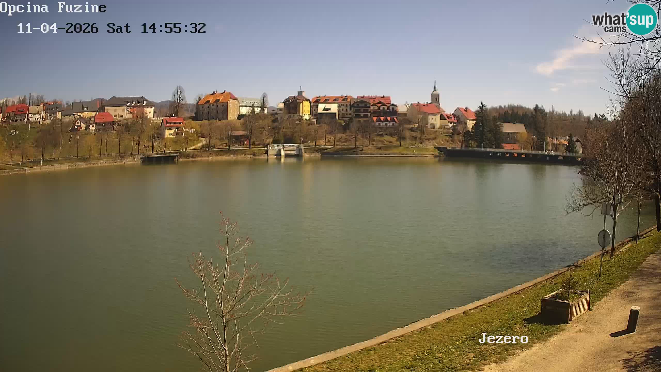 Kamera v živo Bajersko Jezero Fužine