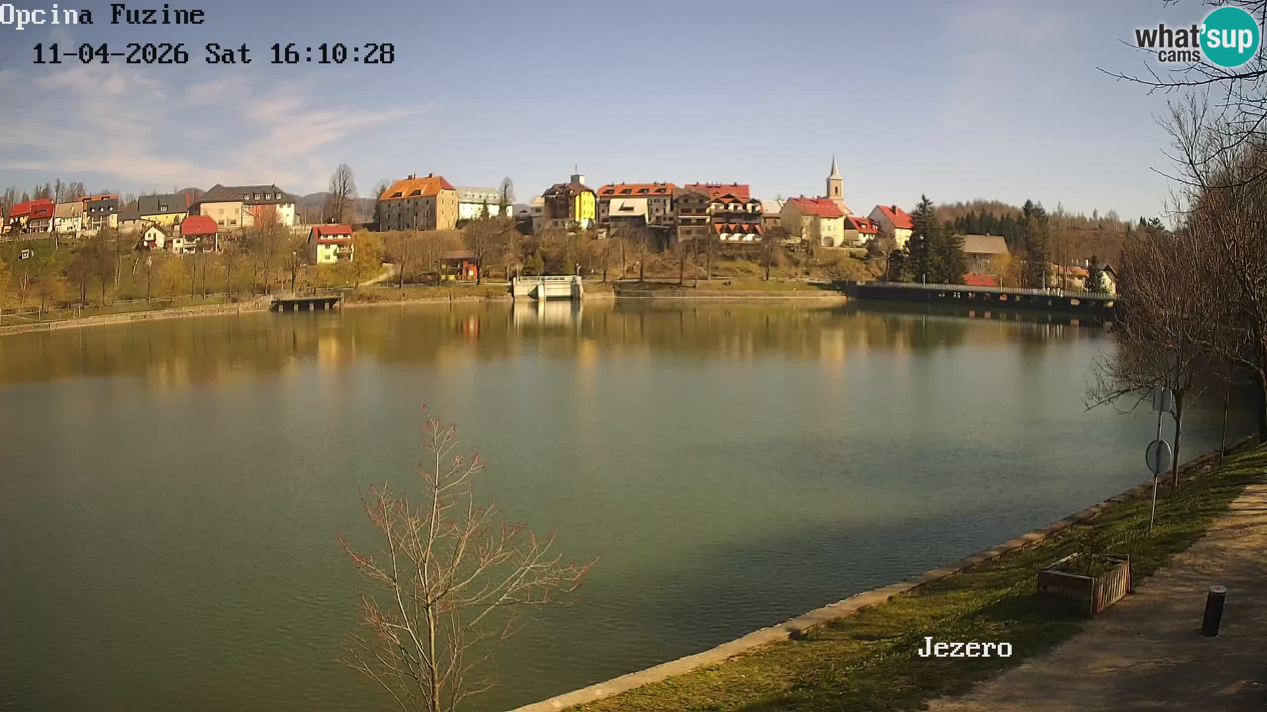 Kamera v živo Bajersko Jezero Fužine