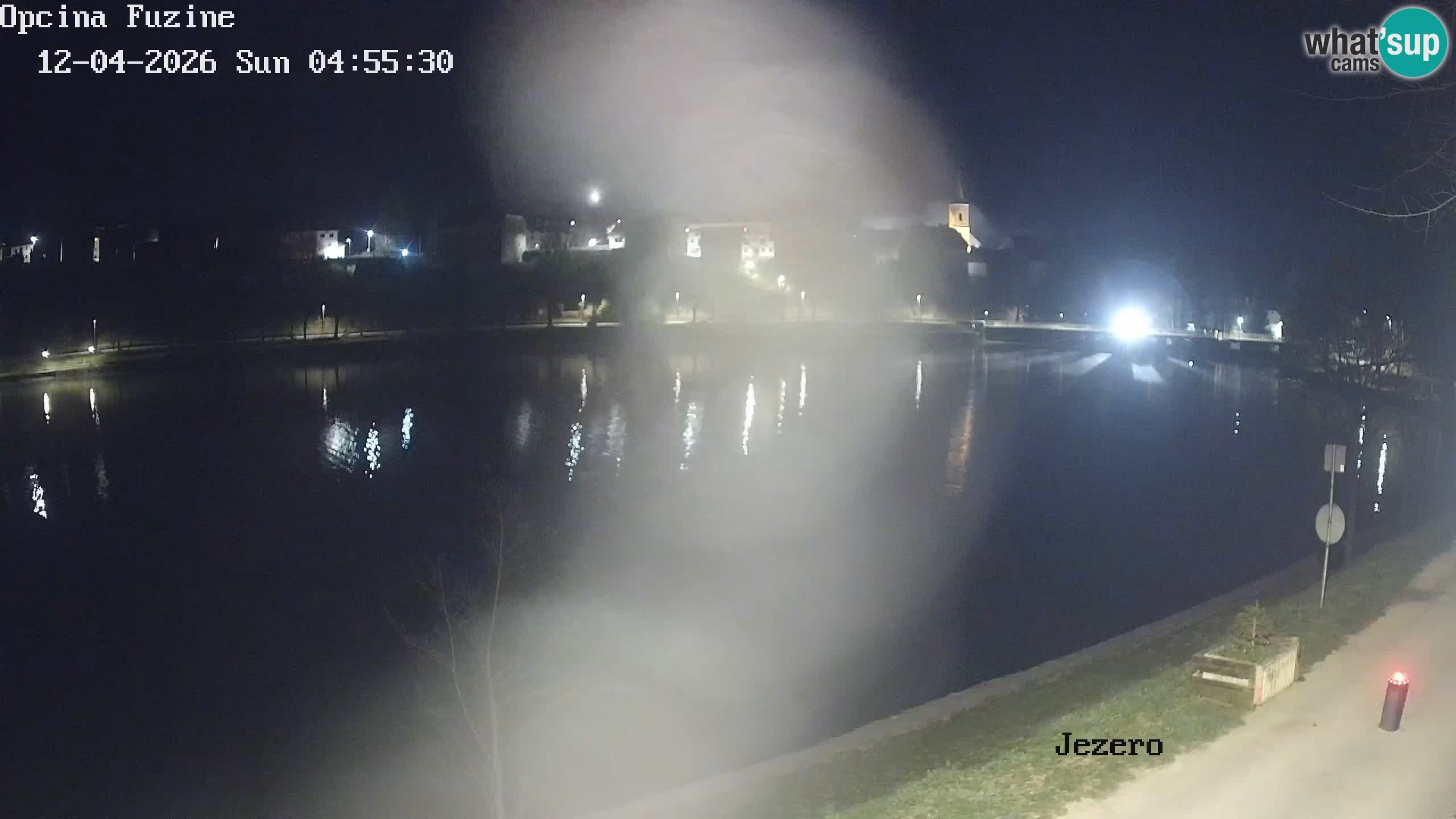 Bajersko Jezero web kamera Fužine