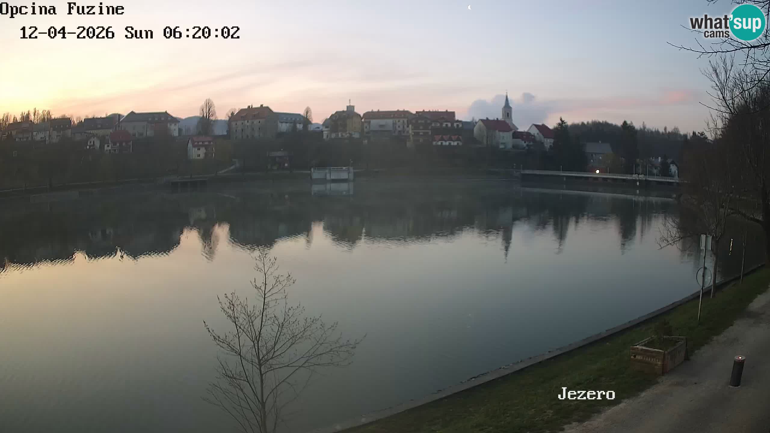 Kamera v živo Bajersko Jezero Fužine