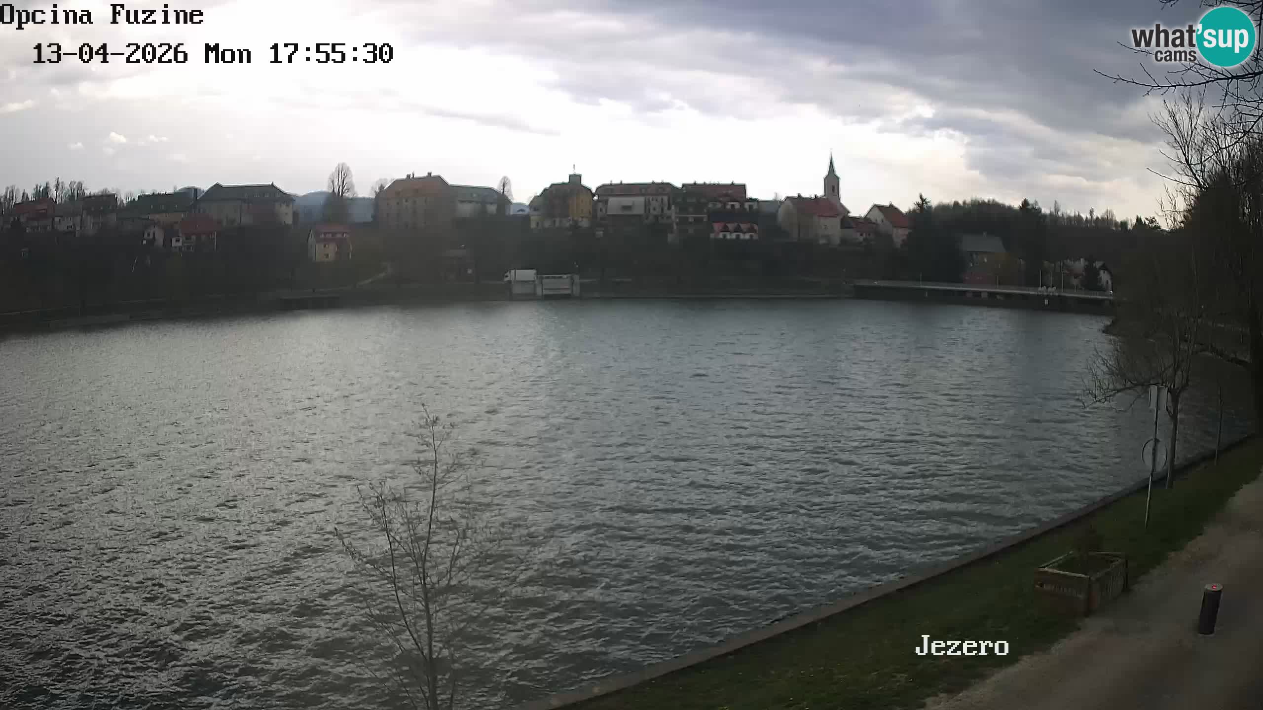 Bajersko Jezero web kamera Fužine