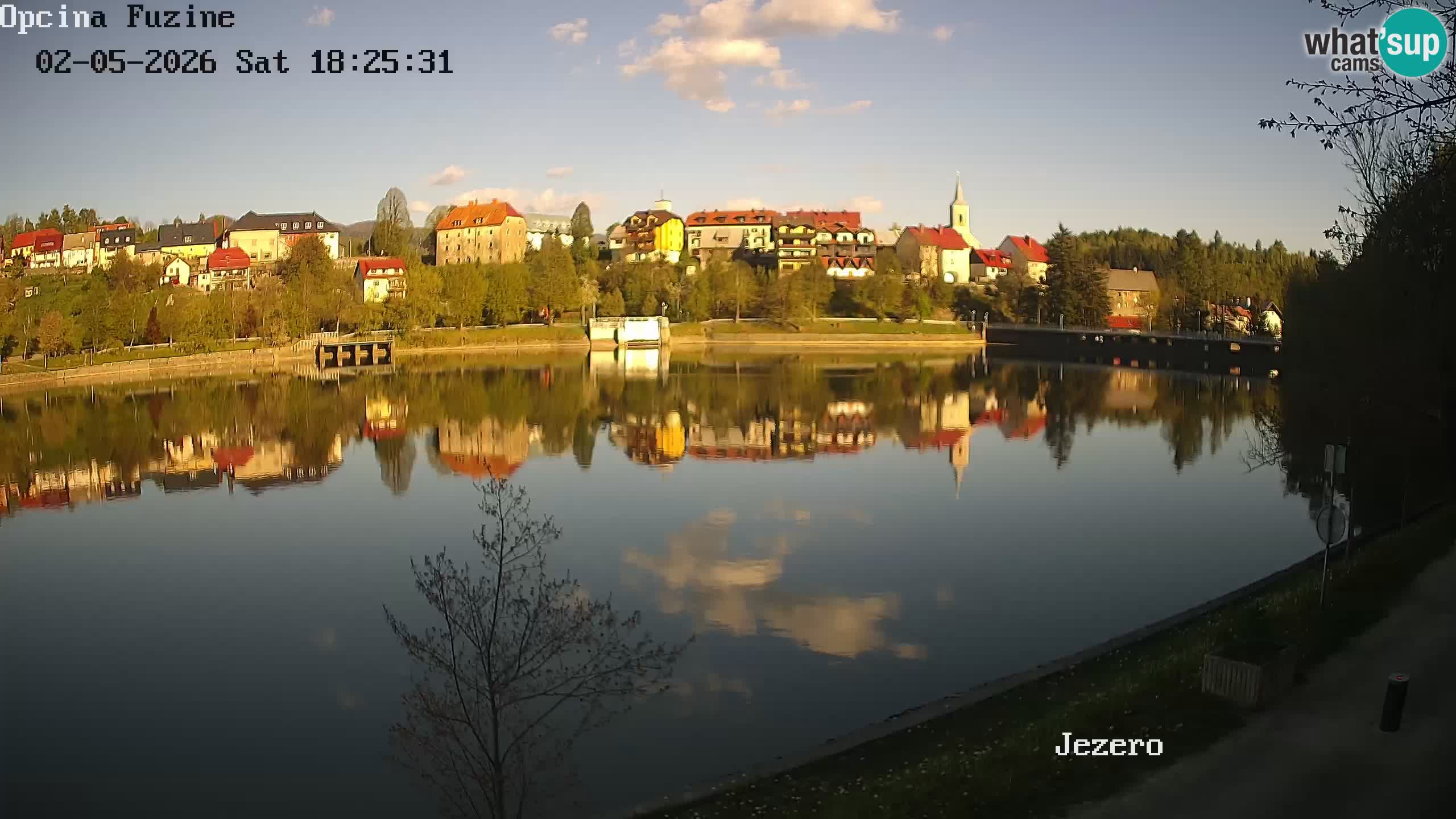 Lago Bajer livecam Bajersko Jezero Fužine