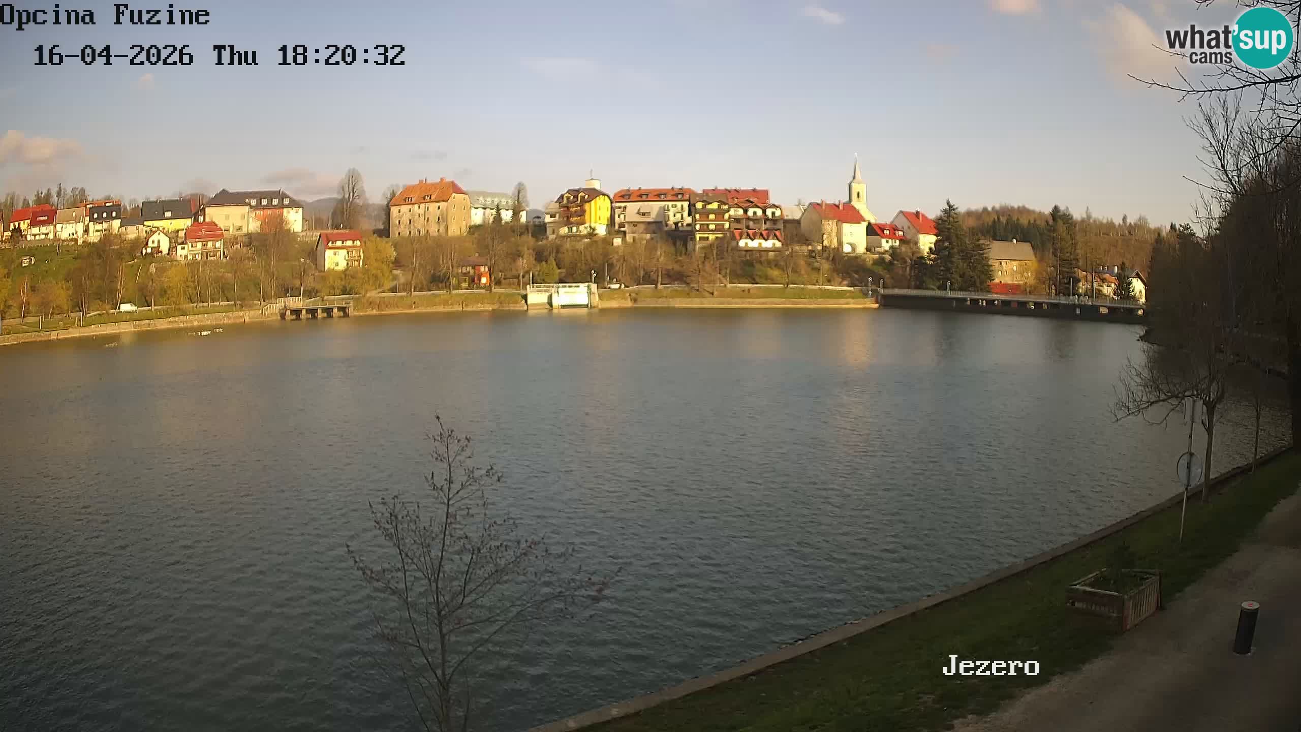Bajersko Jezero camera en vivo lago Bajer Fužine