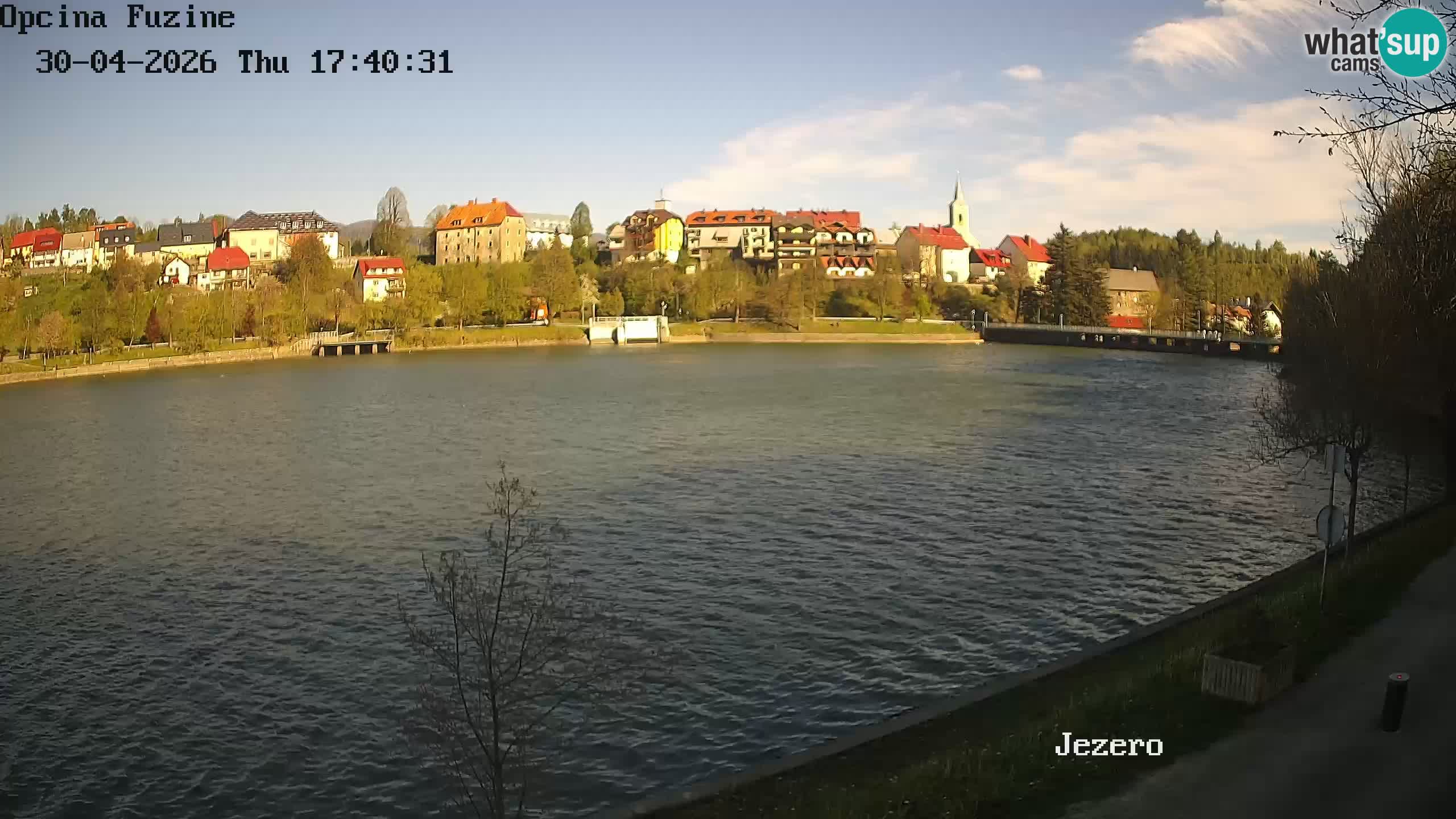 Bajersko Jezero camera en vivo lago Bajer Fužine