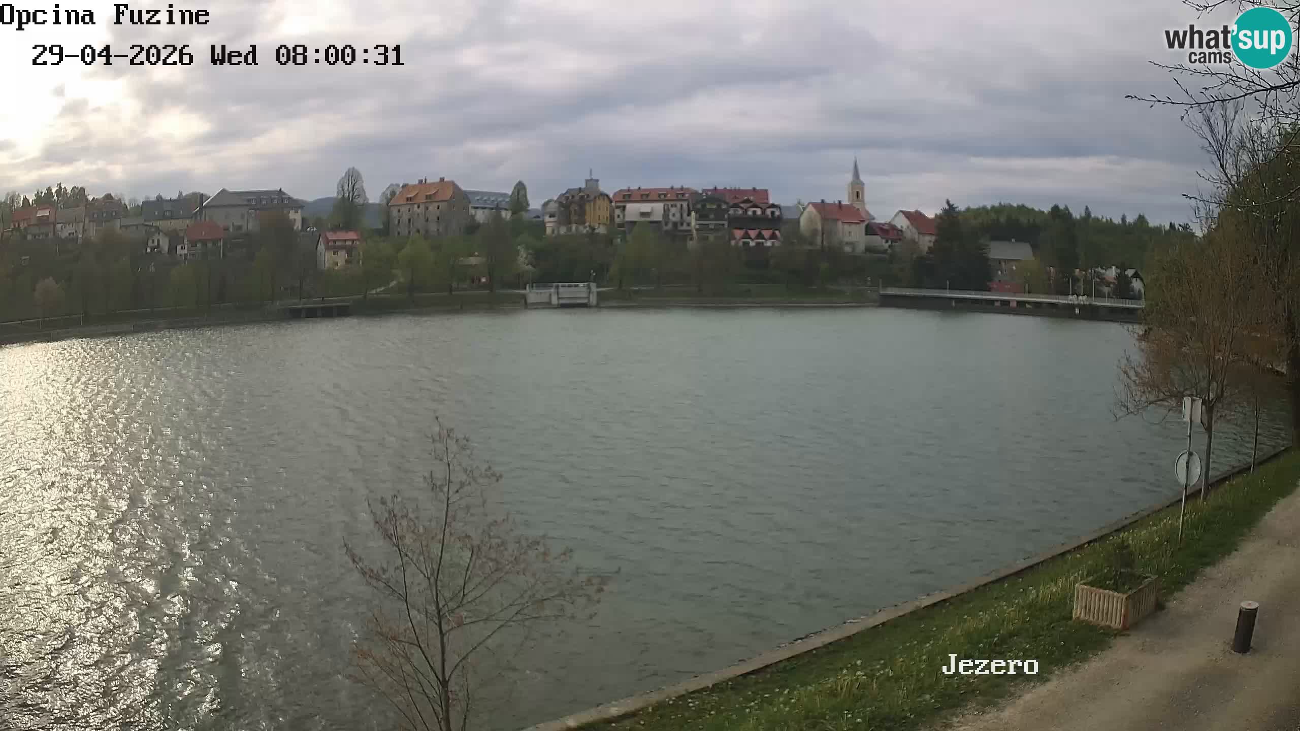 Lago Bajer livecam Bajersko Jezero Fužine