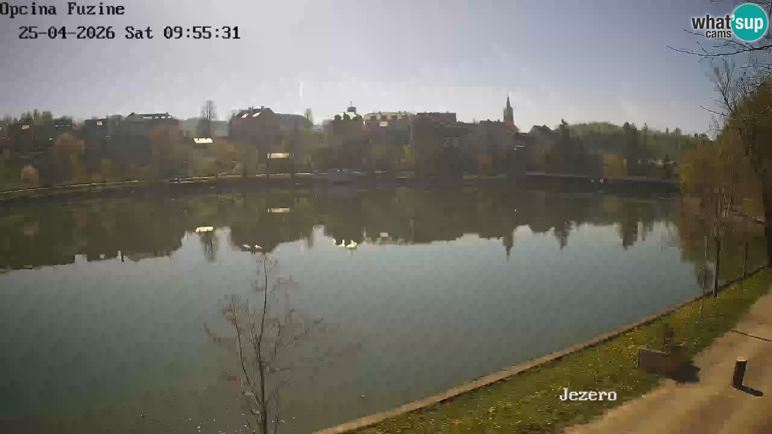 Kamera v živo Bajersko Jezero Fužine