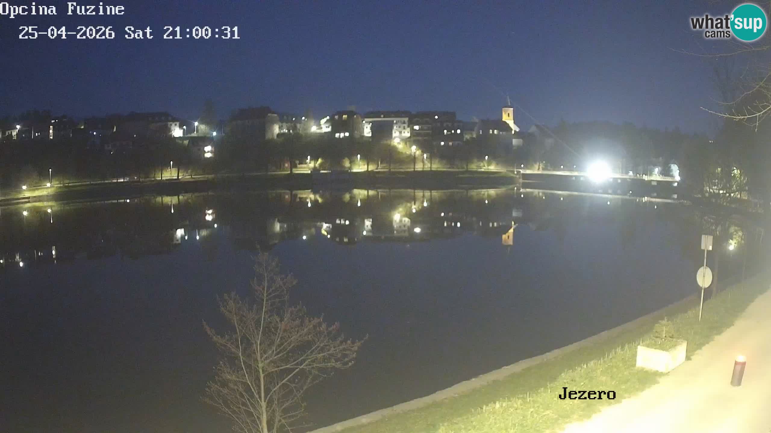 Lago Bajer livecam Bajersko Jezero Fužine