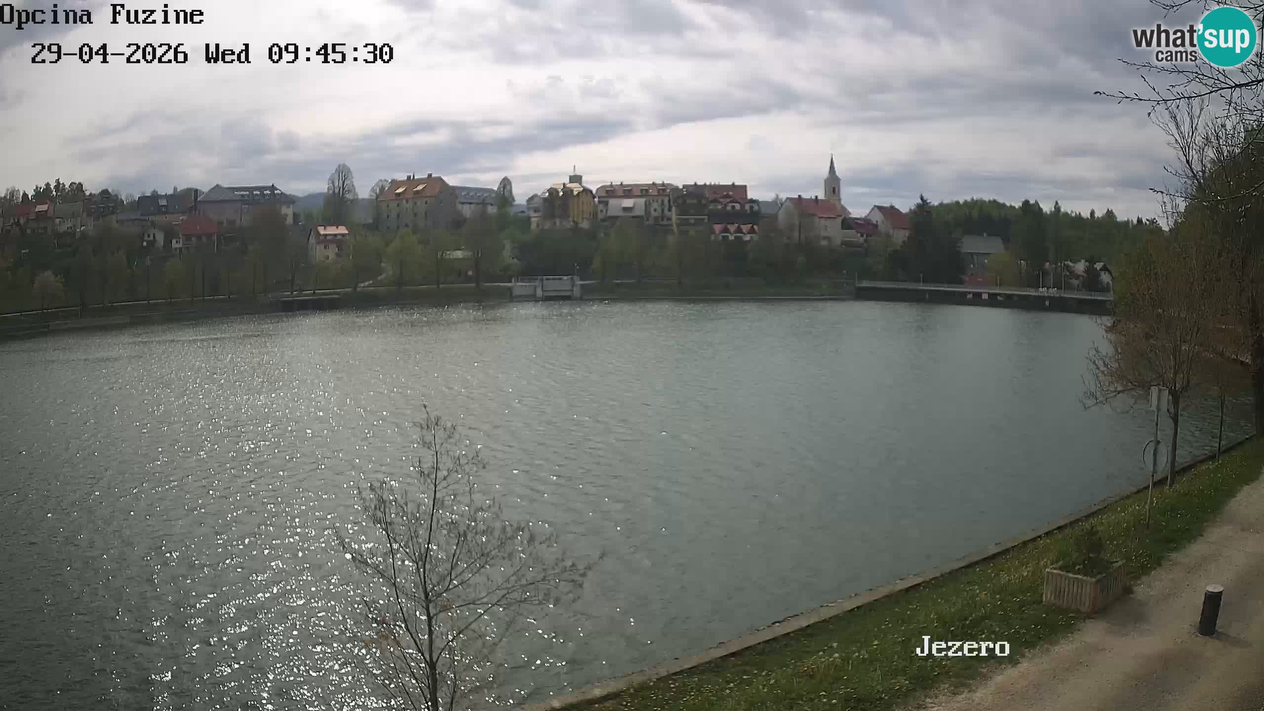 Lago Bajer livecam Bajersko Jezero Fužine