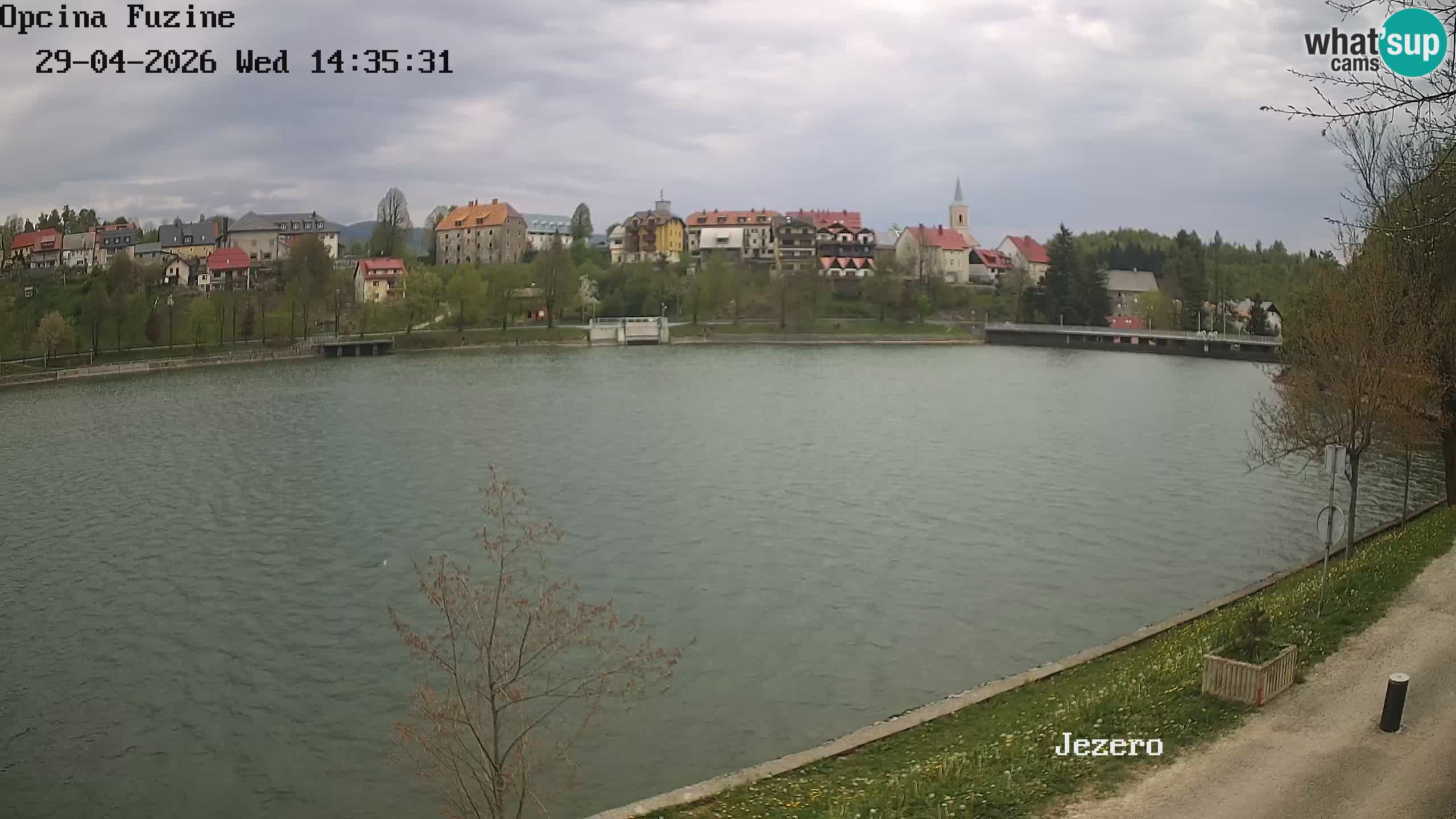 Lago Bajer livecam Bajersko Jezero Fužine