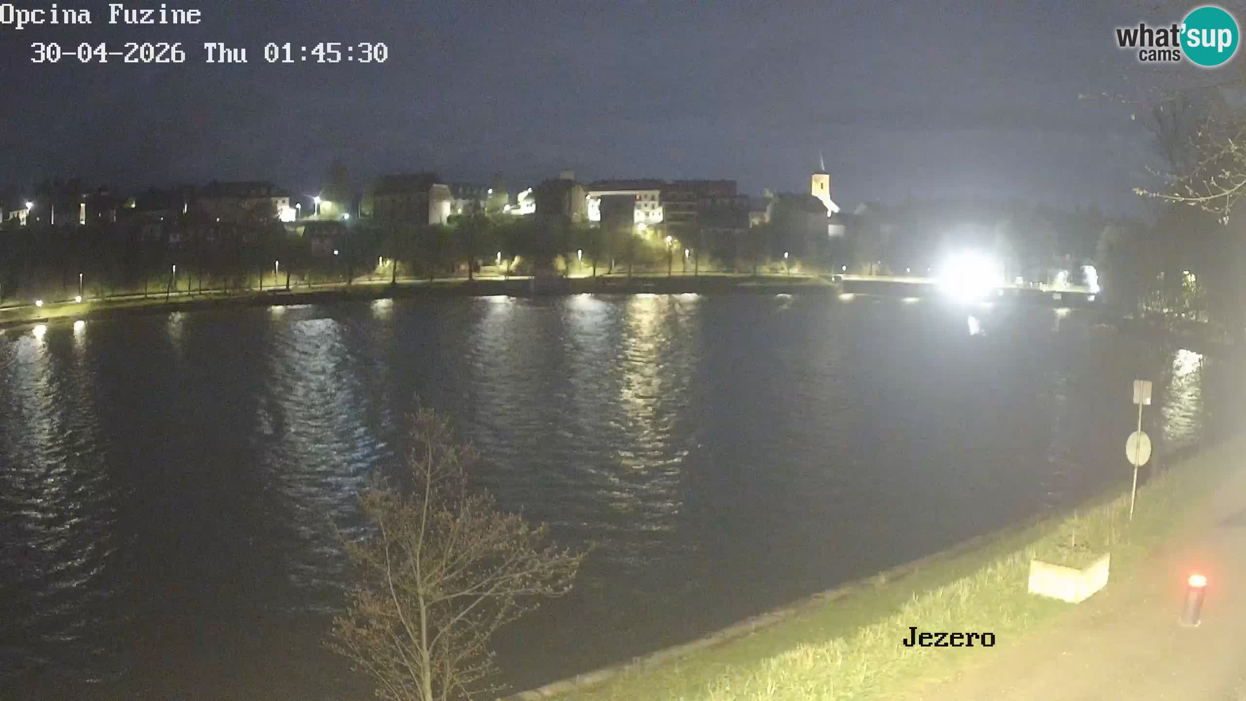 Lago Bajer livecam Bajersko Jezero Fužine