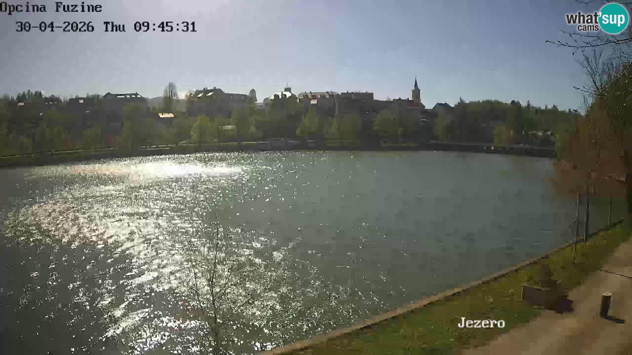 Bajersko Jezero camera en vivo lago Bajer Fužine