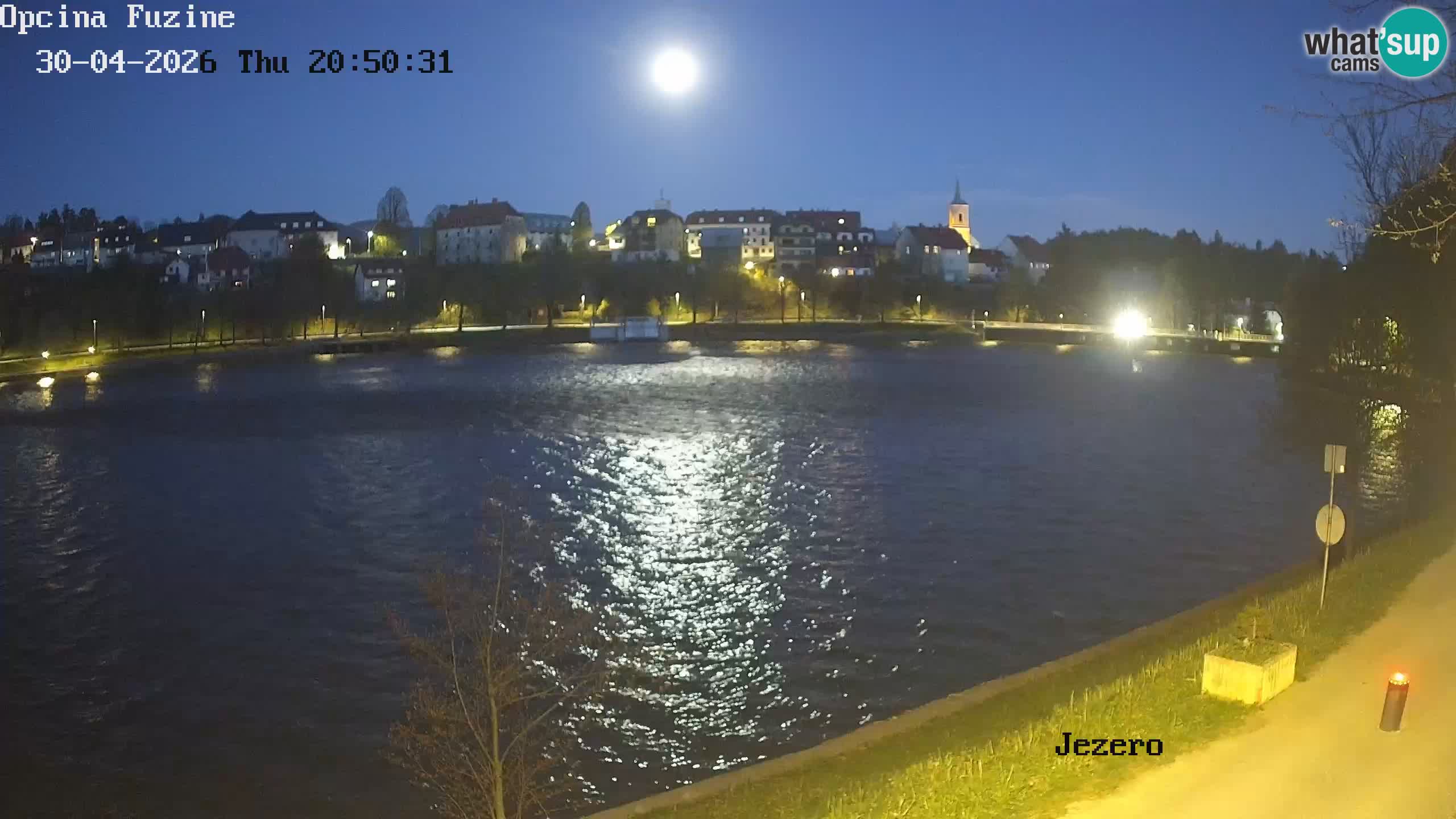 Lago Bajer livecam Bajersko Jezero Fužine