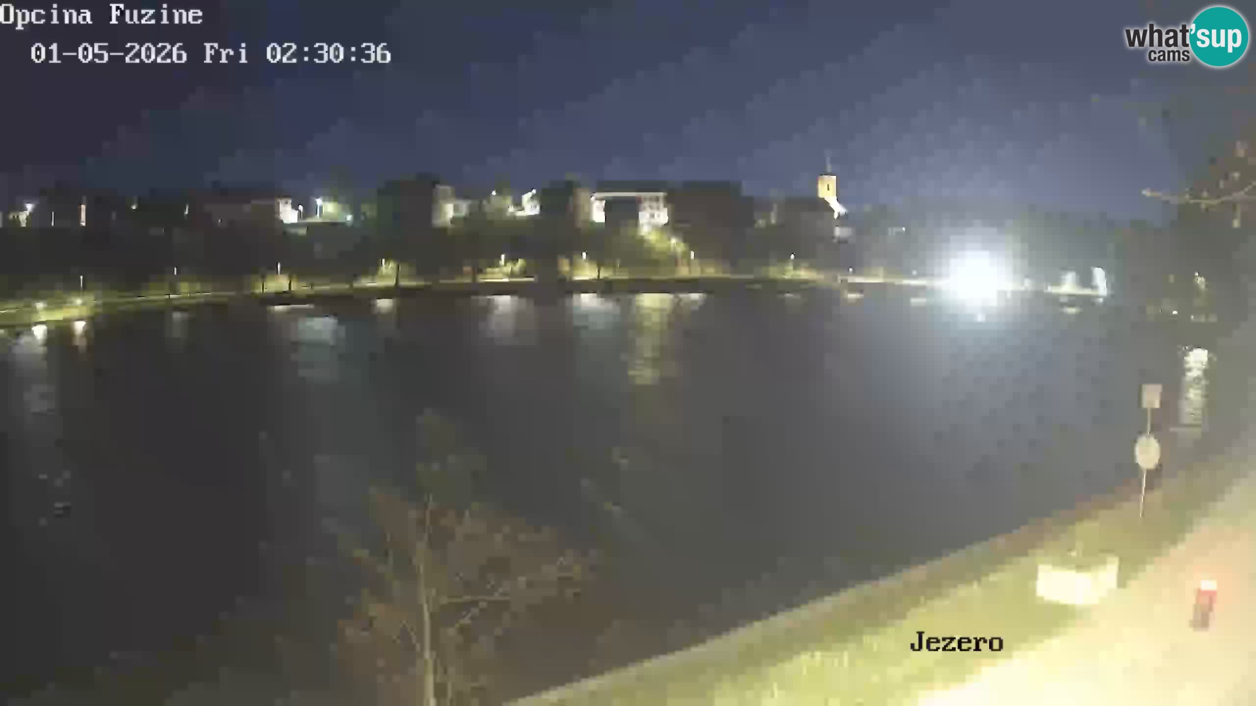 Bajersko Jezero camera en vivo lago Bajer Fužine