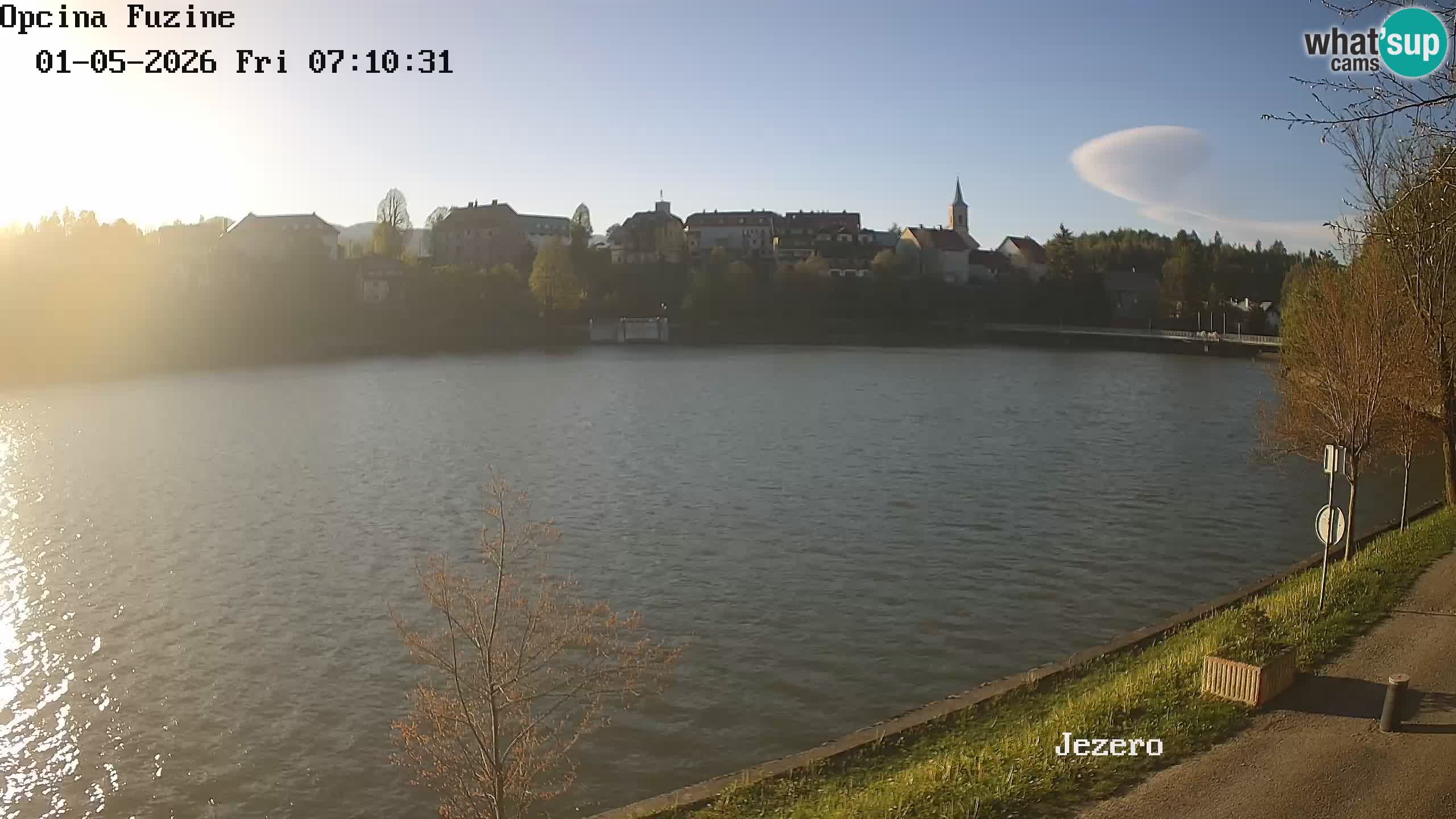 Lago Bajer livecam Bajersko Jezero Fužine