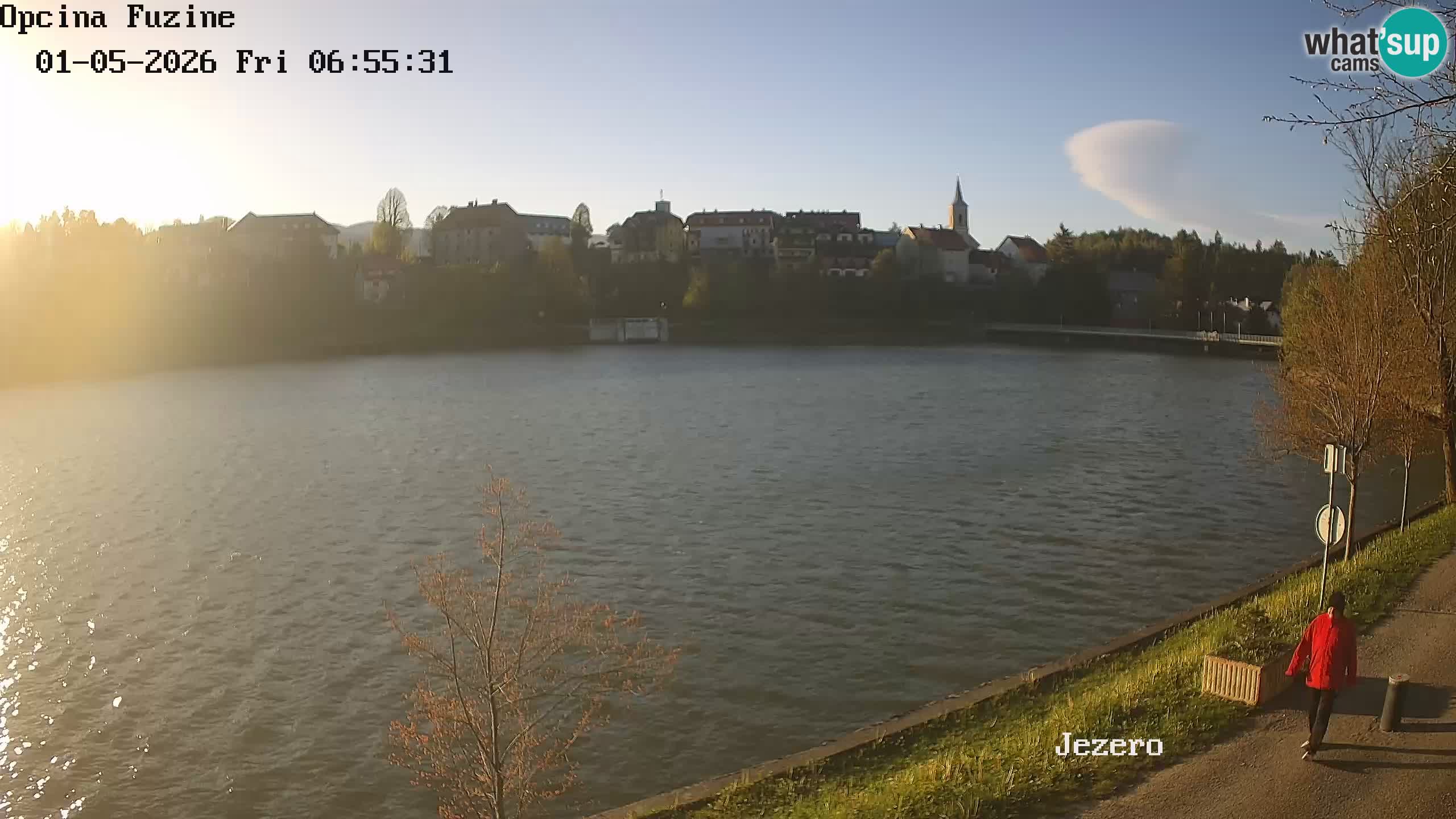 Bajersko Jezero camera en vivo lago Bajer Fužine