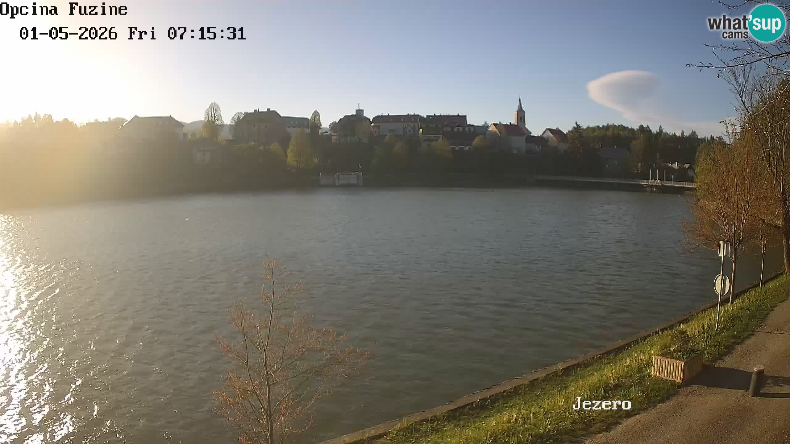 Bajersko Jezero camera en vivo lago Bajer Fužine