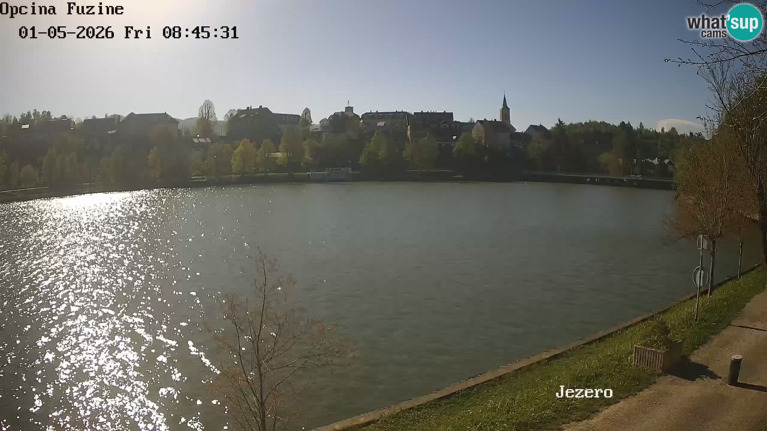 Kamera v živo Bajersko Jezero Fužine