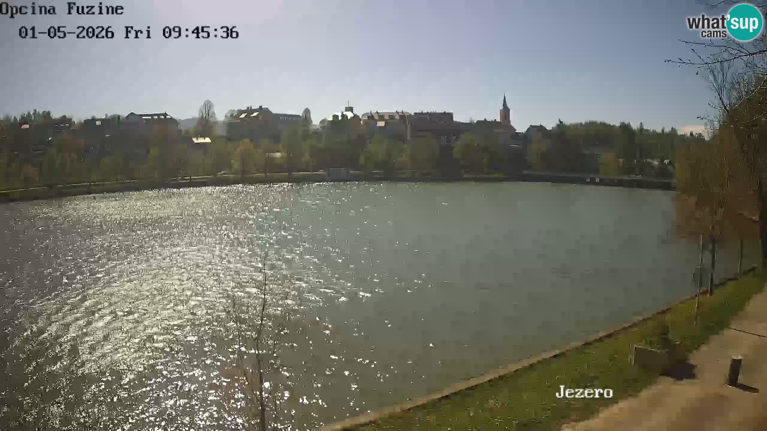Lago Bajer livecam Bajersko Jezero Fužine