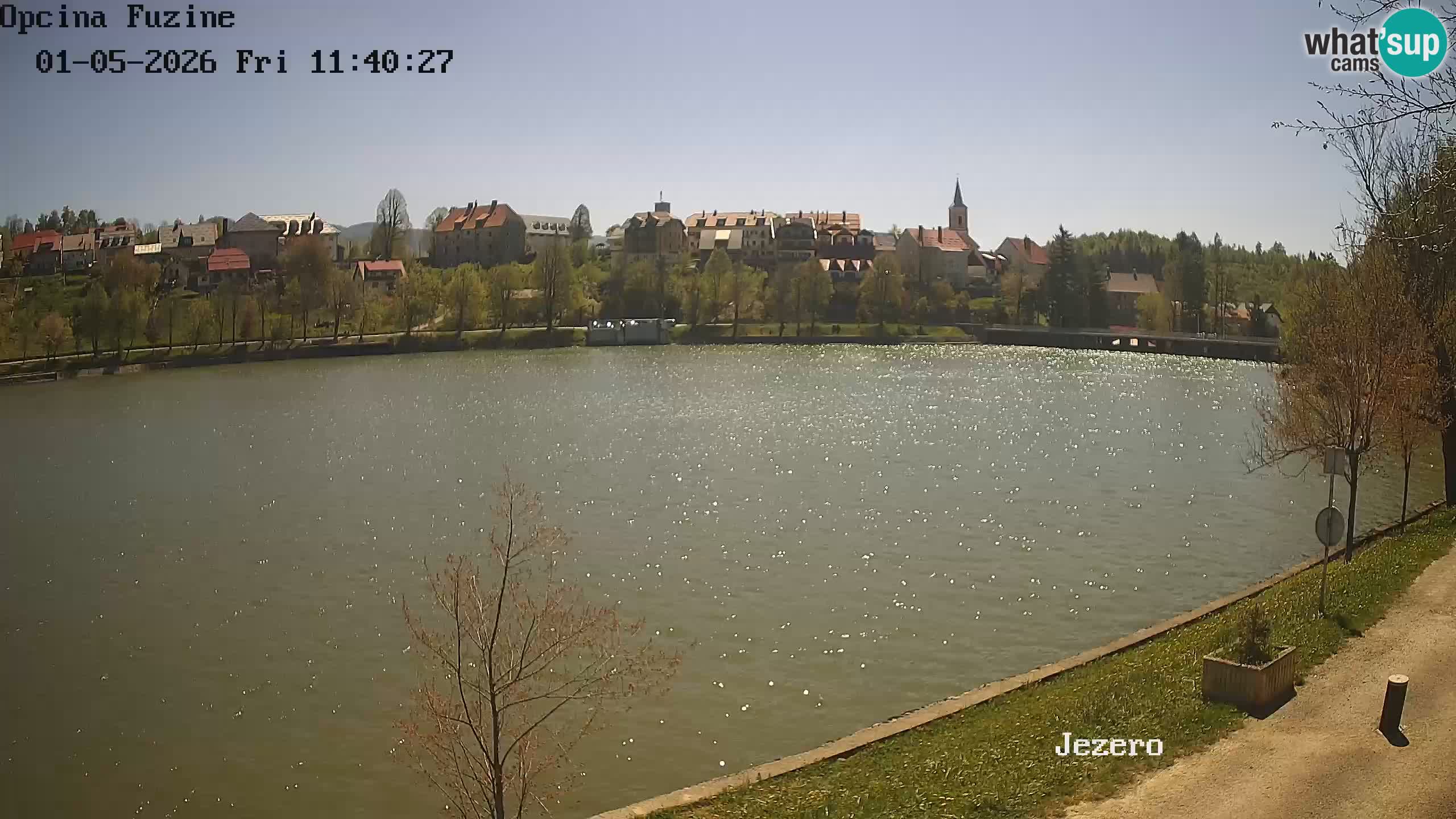 Bajersko Jezero camera en vivo lago Bajer Fužine