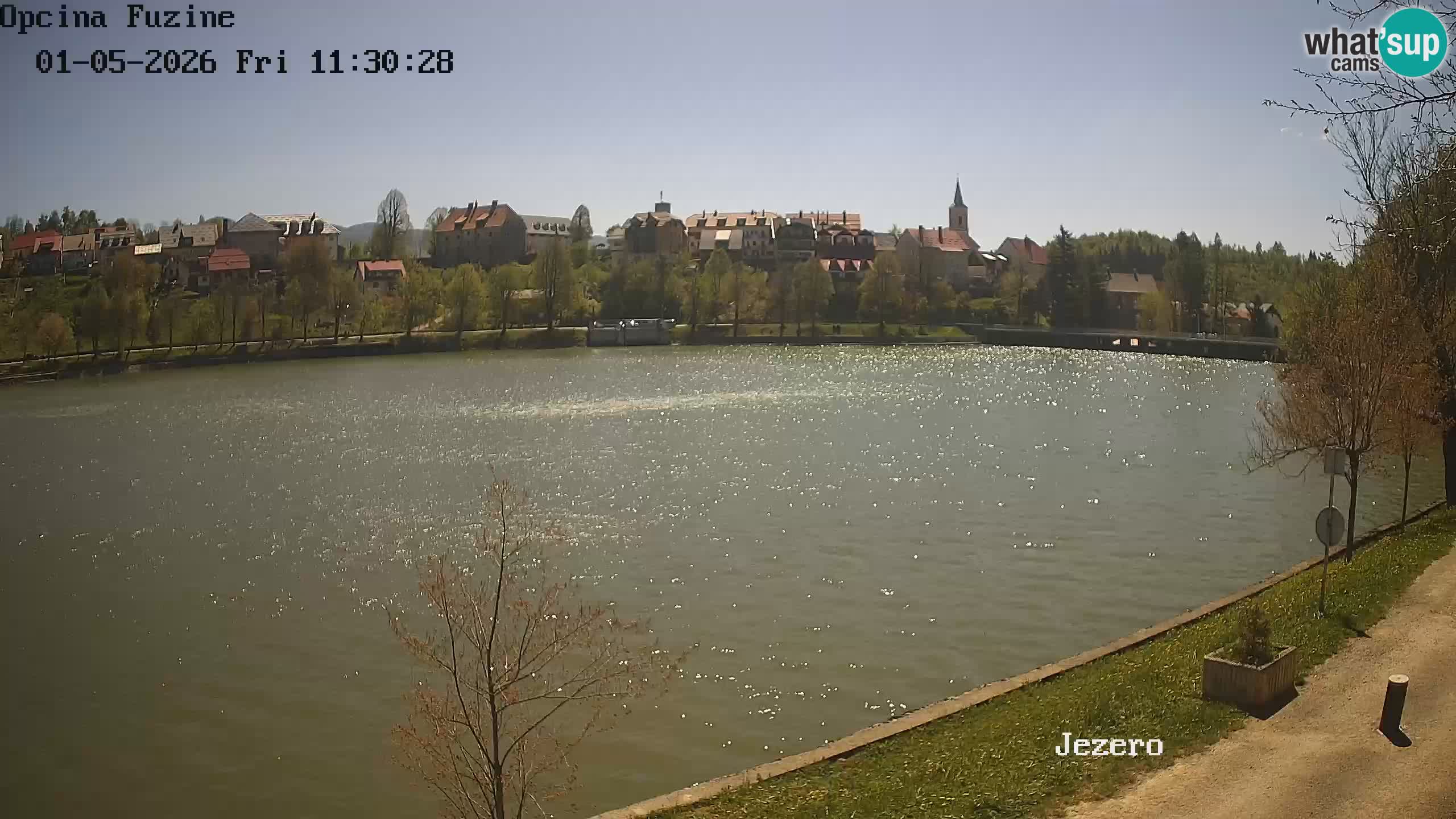Lago Bajer livecam Bajersko Jezero Fužine