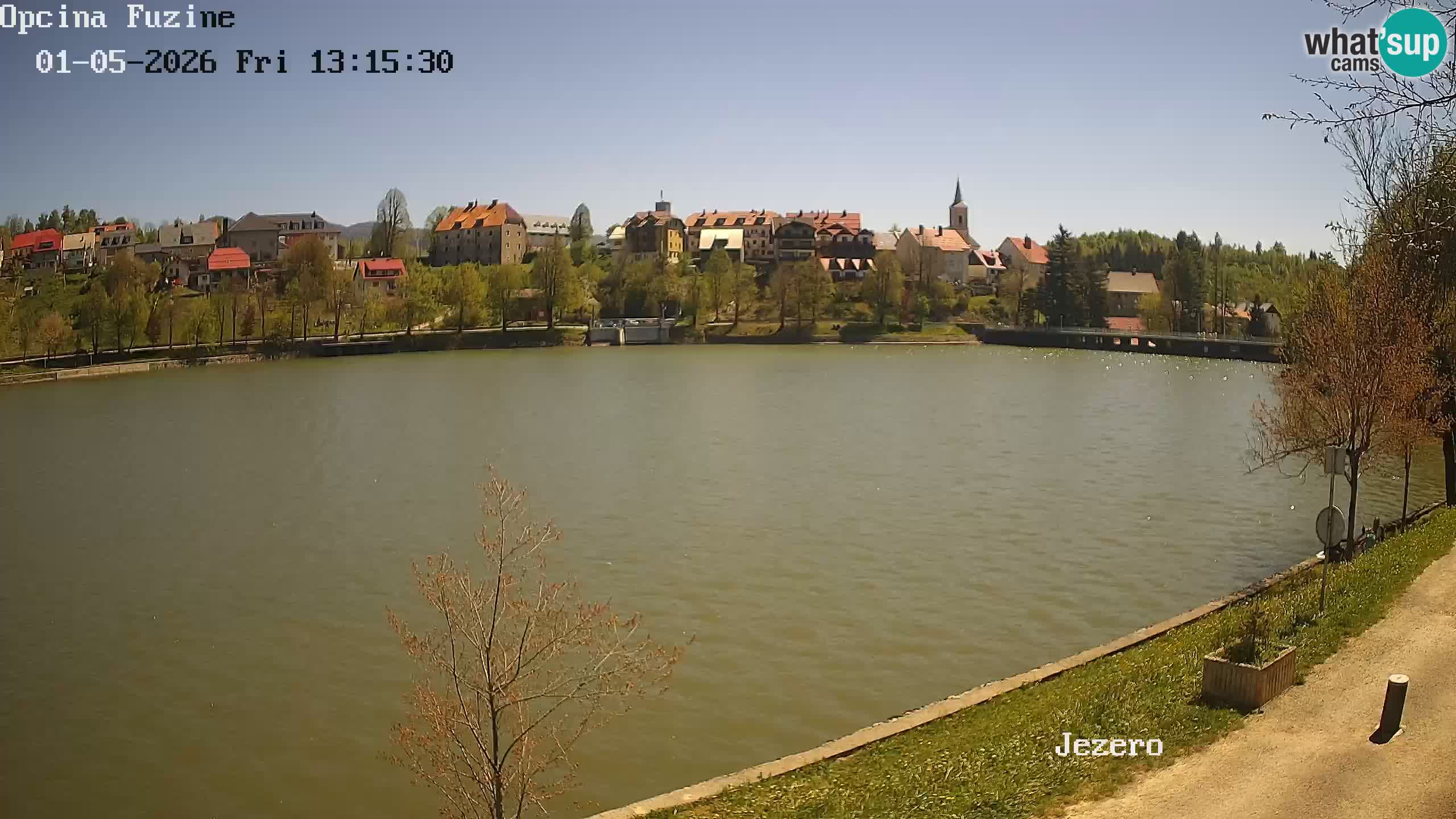 Bajersko Jezero camera en vivo lago Bajer Fužine