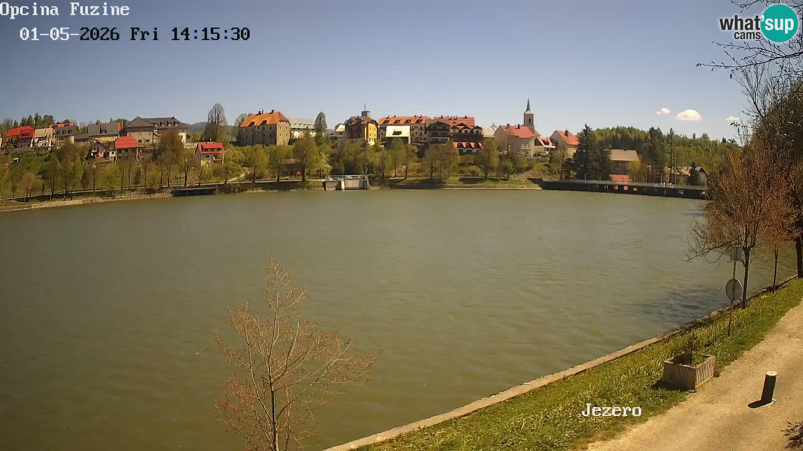 Bajersko Jezero camera en vivo lago Bajer Fužine