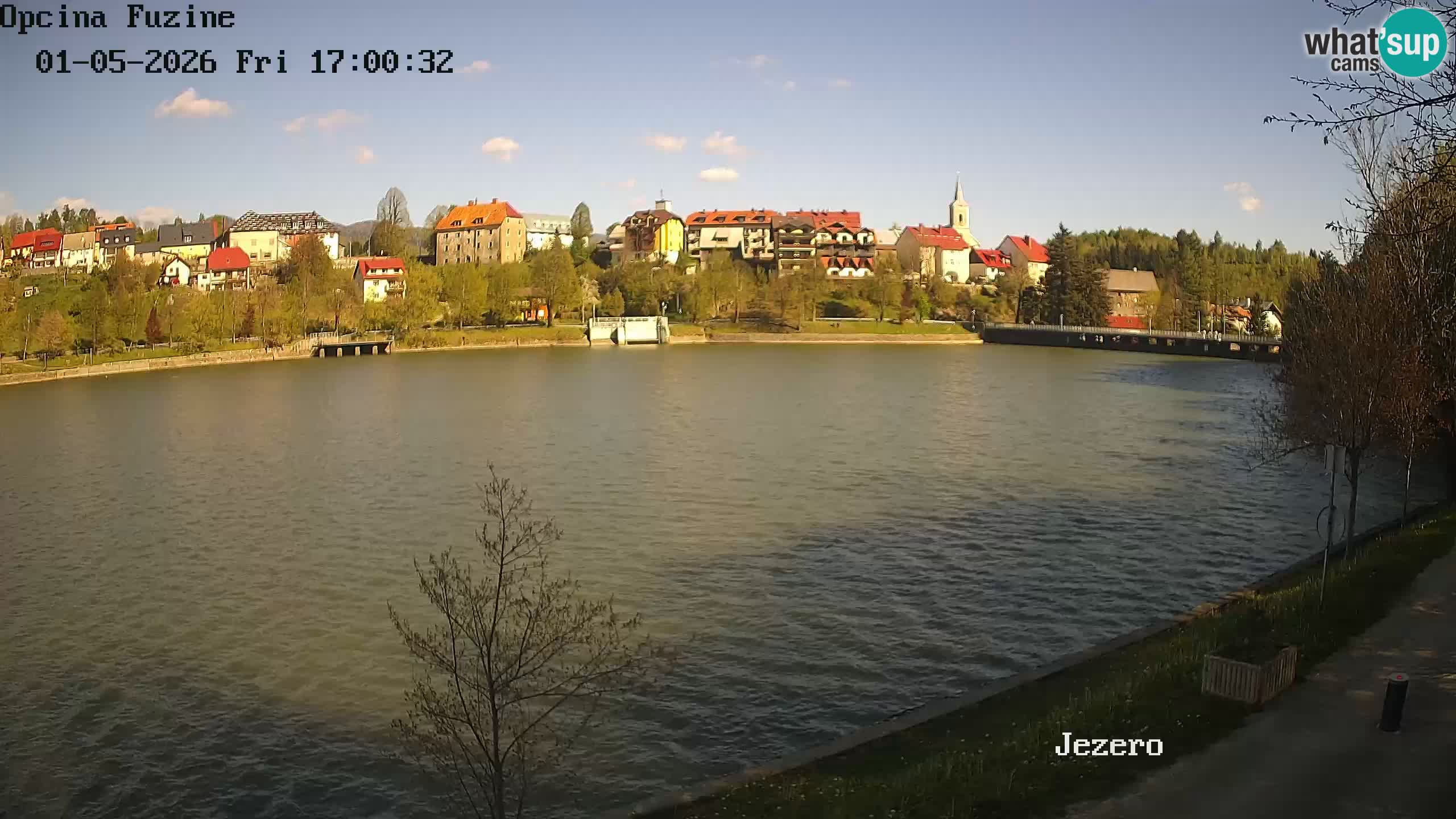 Bajersko Jezero camera en vivo lago Bajer Fužine