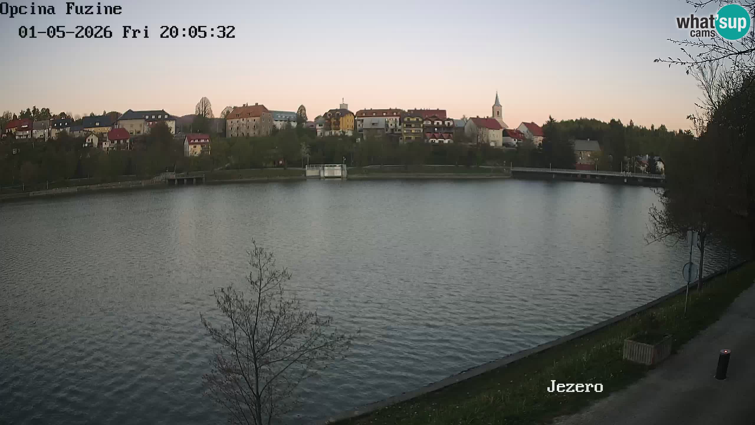 Kamera v živo Bajersko Jezero Fužine