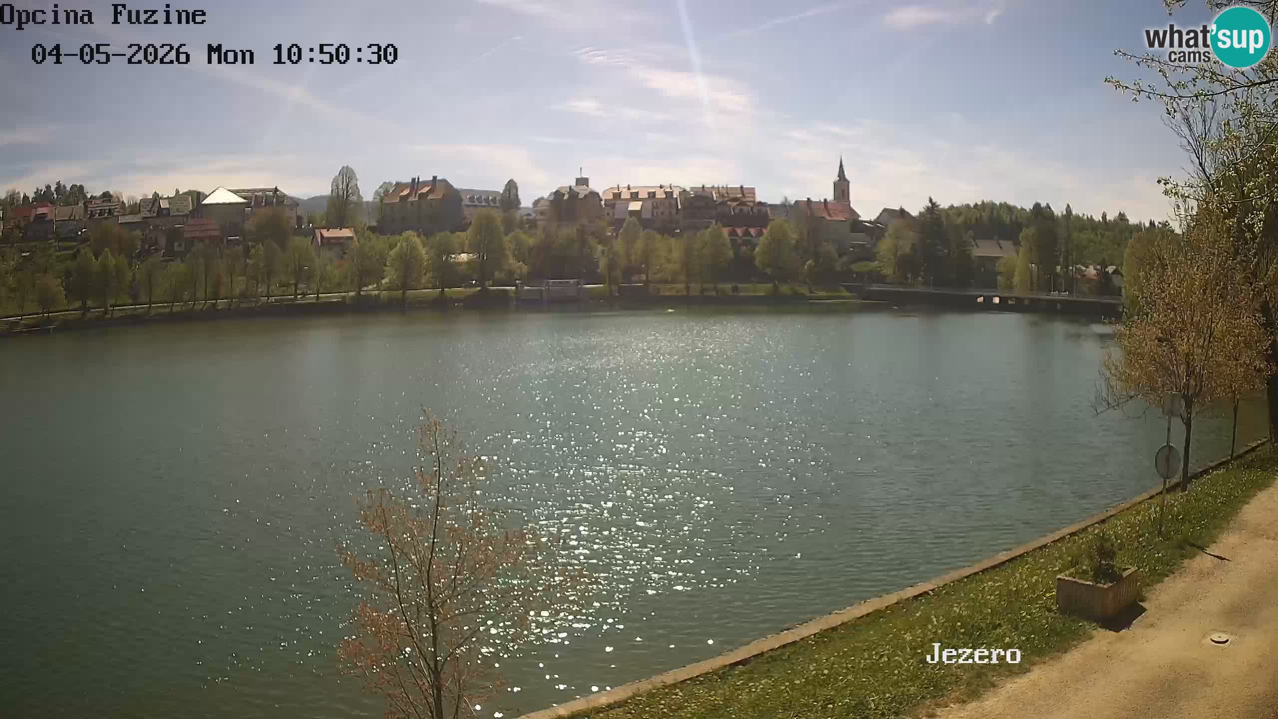 Bajersko Jezero camera en vivo lago Bajer Fužine
