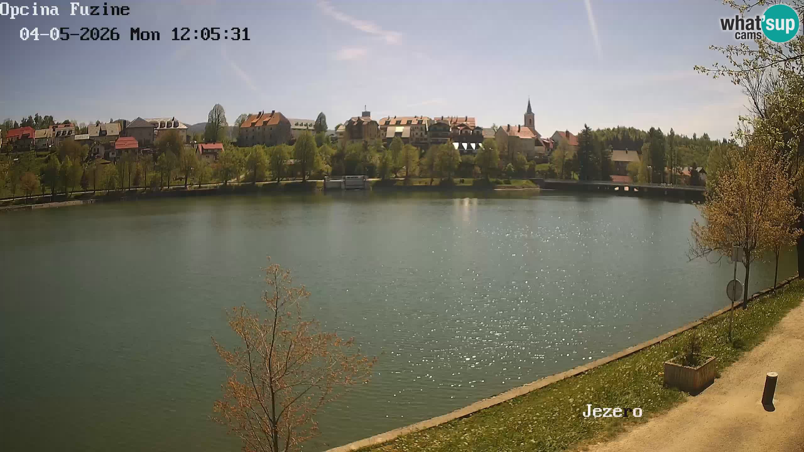 Bajersko Jezero camera en vivo lago Bajer Fužine