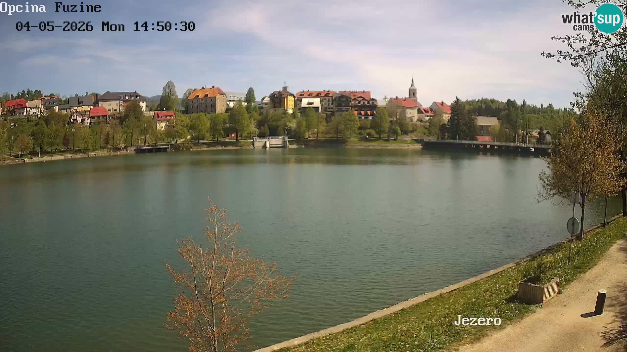 Bajersko Jezero camera en vivo lago Bajer Fužine
