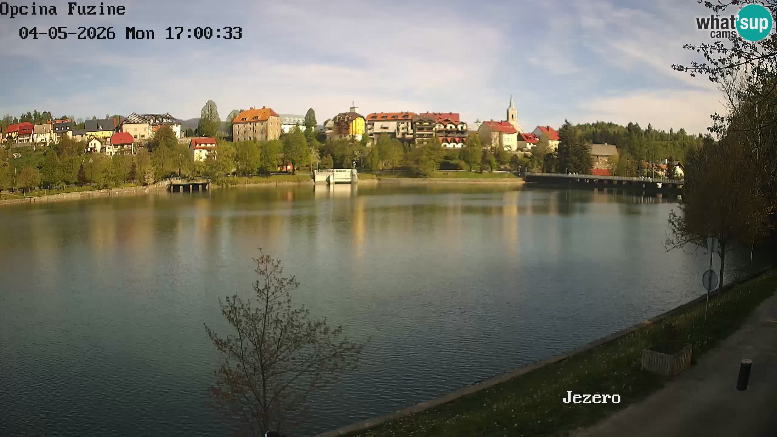 Lago Bajer livecam Bajersko Jezero Fužine