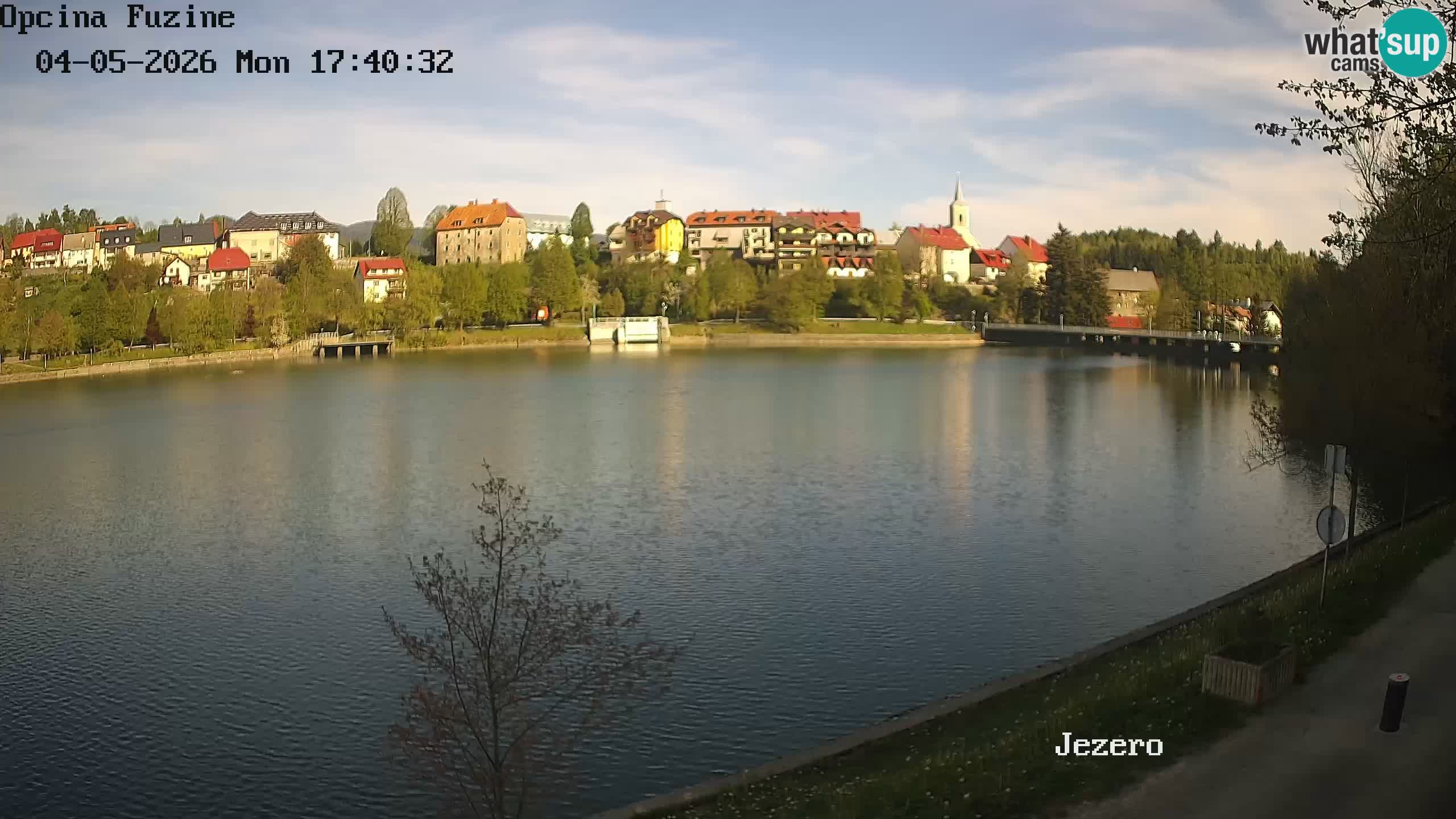 Bajersko Jezero camera en vivo lago Bajer Fužine