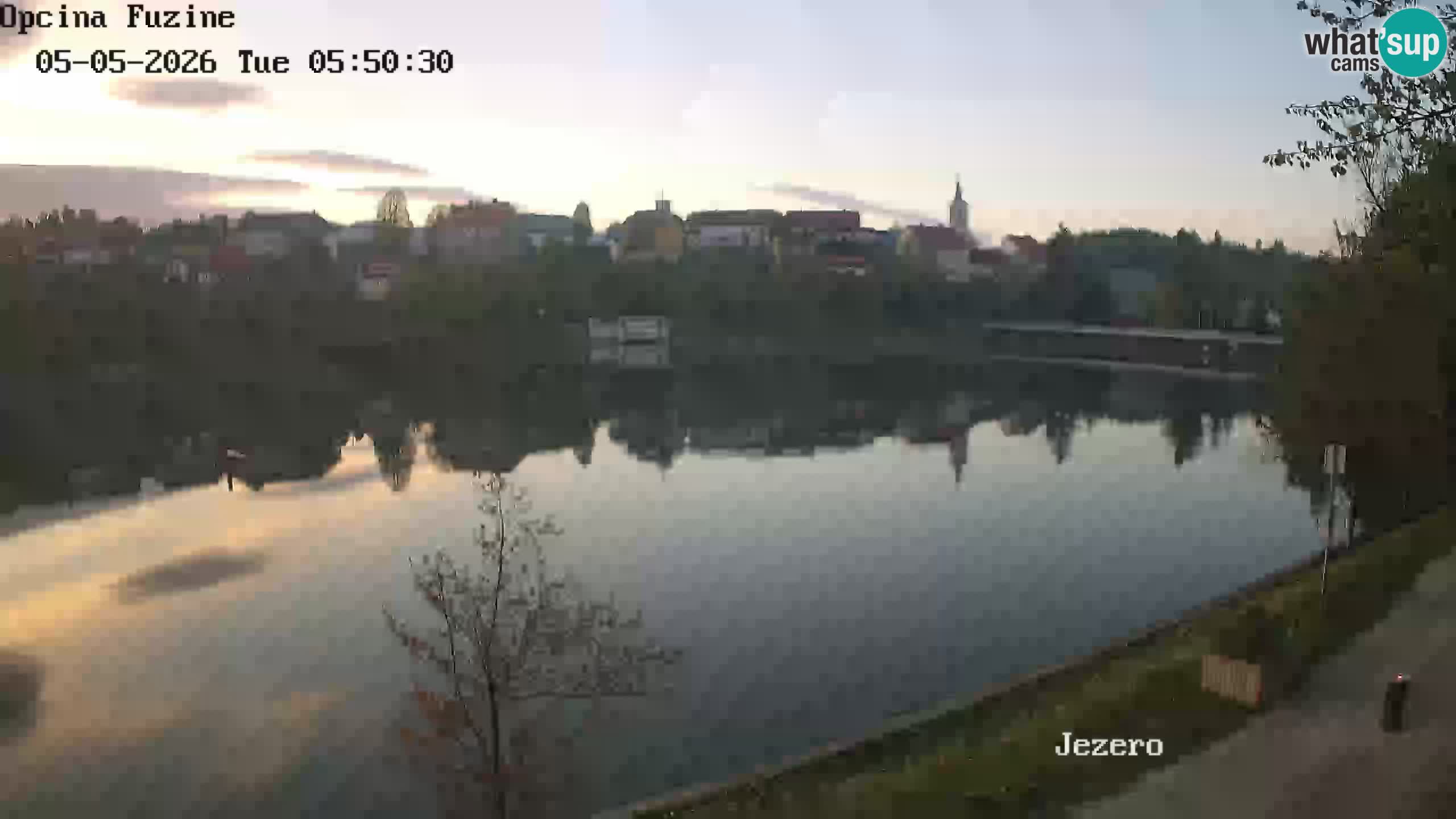 Bajersko Jezero camera en vivo lago Bajer Fužine