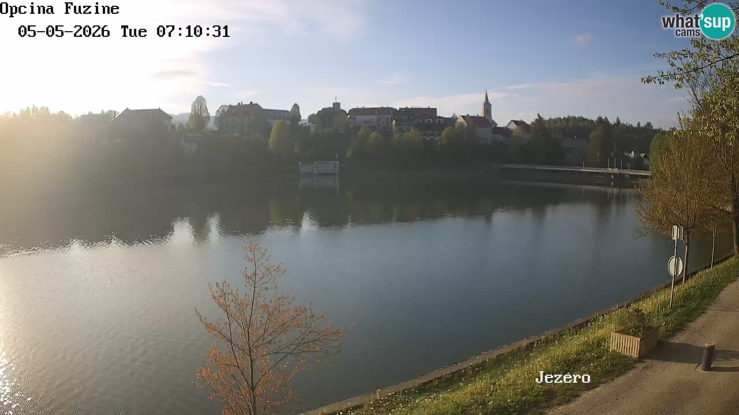 Bajersko Jezero camera en vivo lago Bajer Fužine