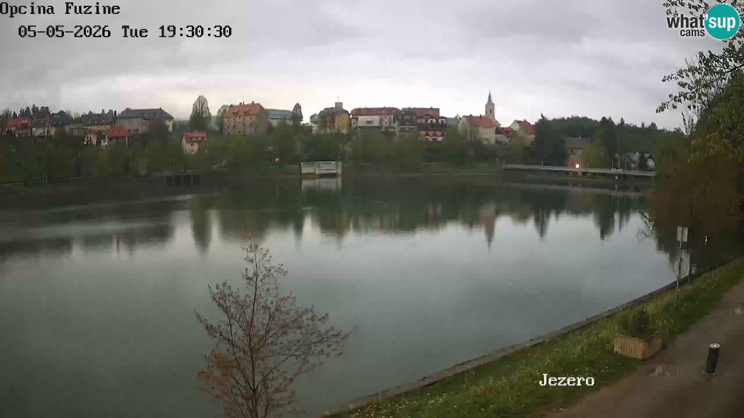 Kamera v živo Bajersko Jezero Fužine