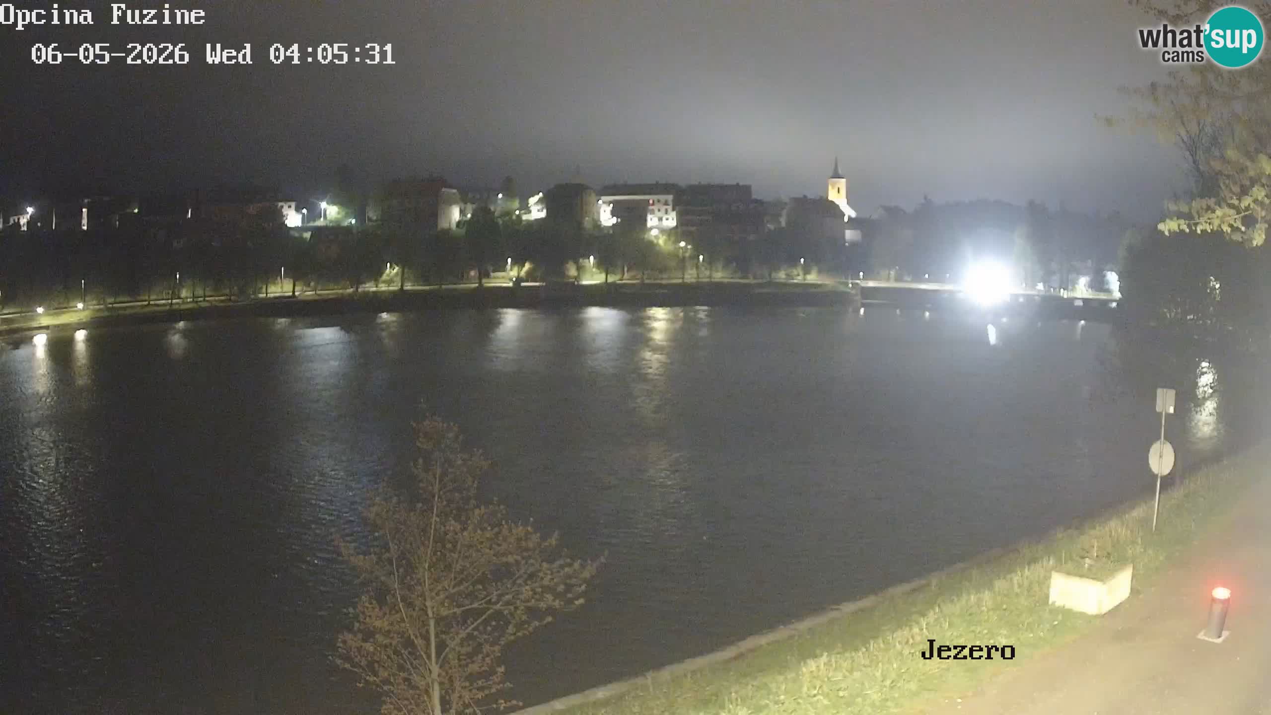 Kamera v živo Bajersko Jezero Fužine