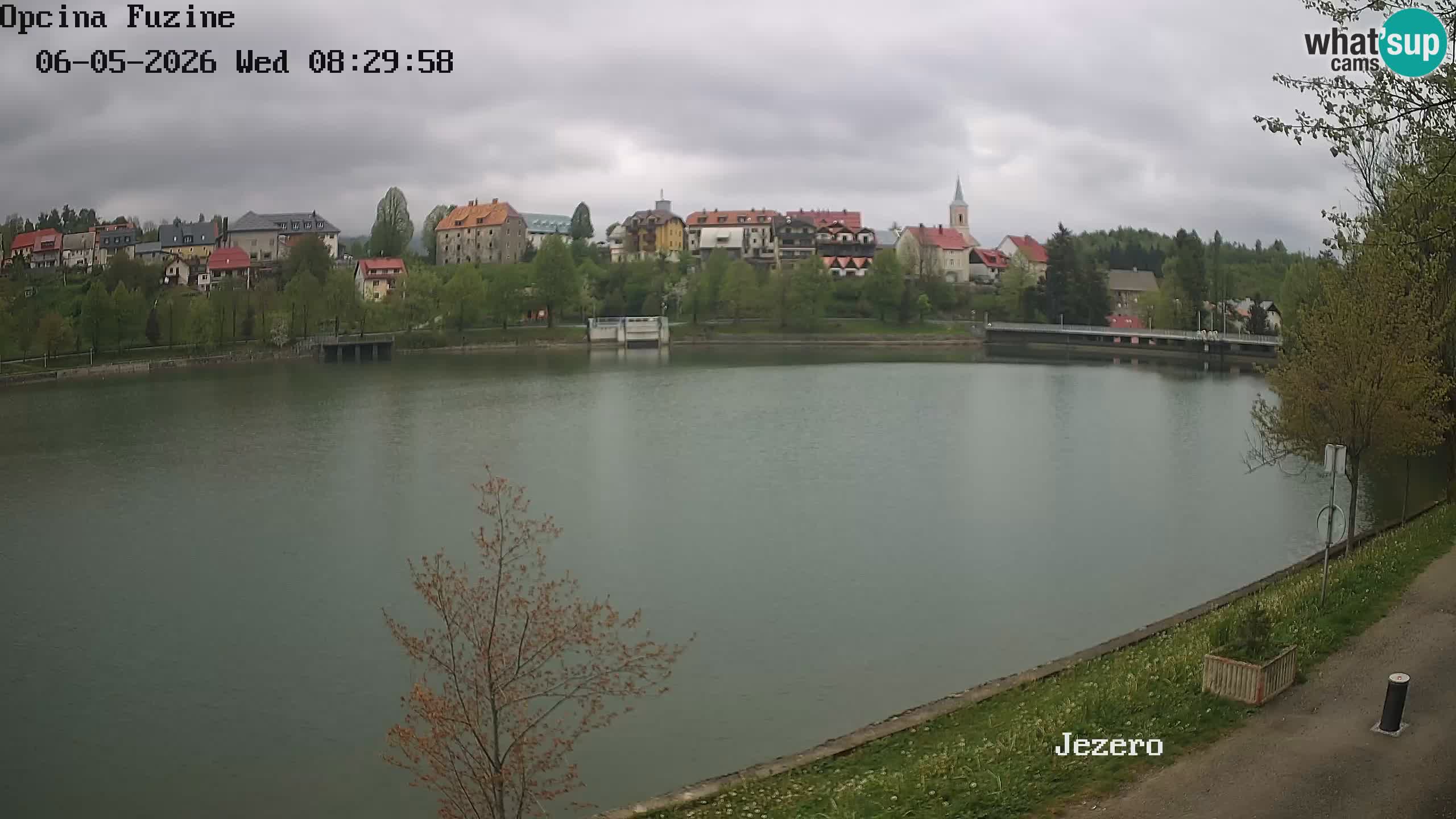 Bajersko Jezero camera en vivo lago Bajer Fužine