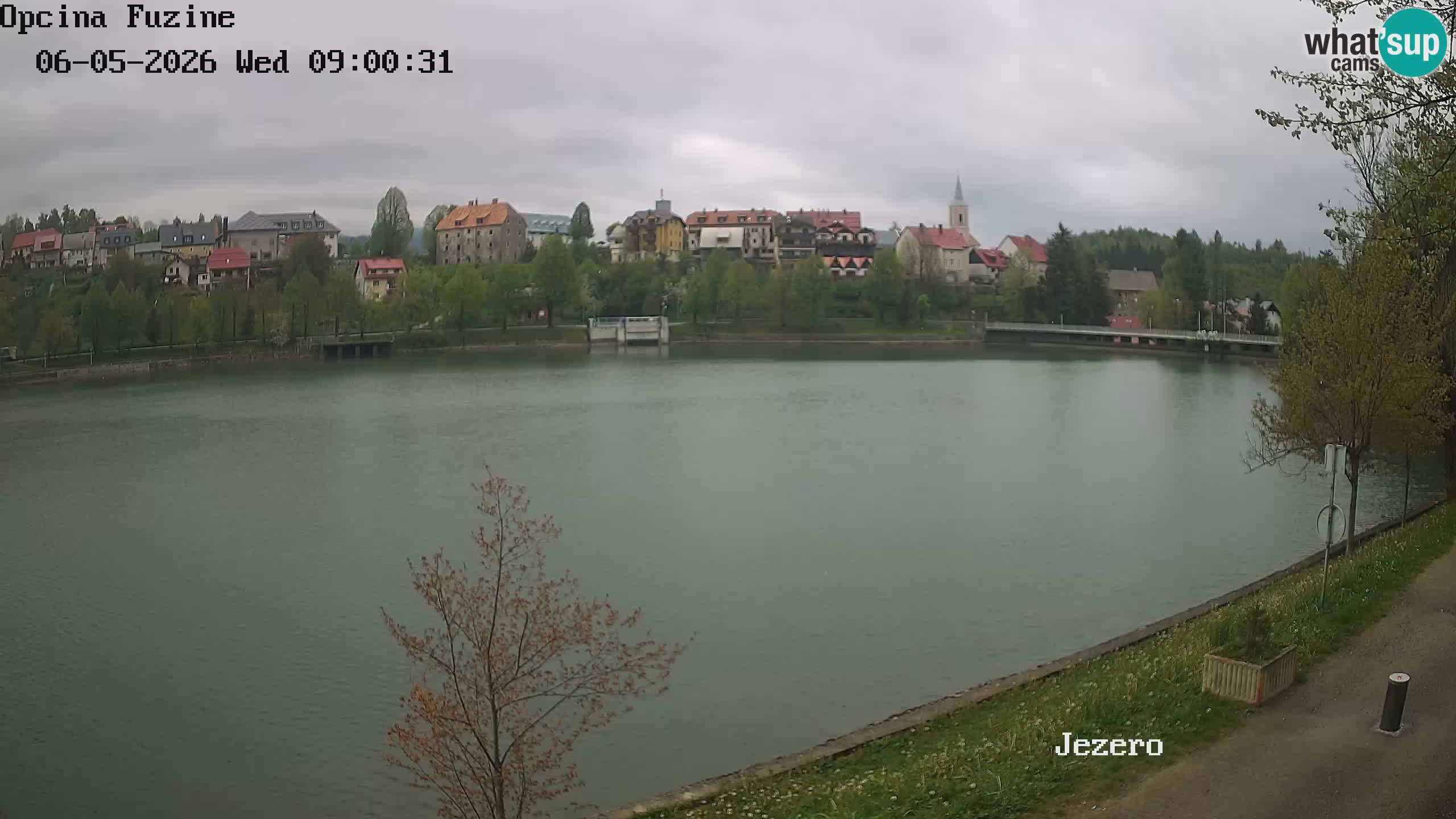 Lago Bajer livecam Bajersko Jezero Fužine
