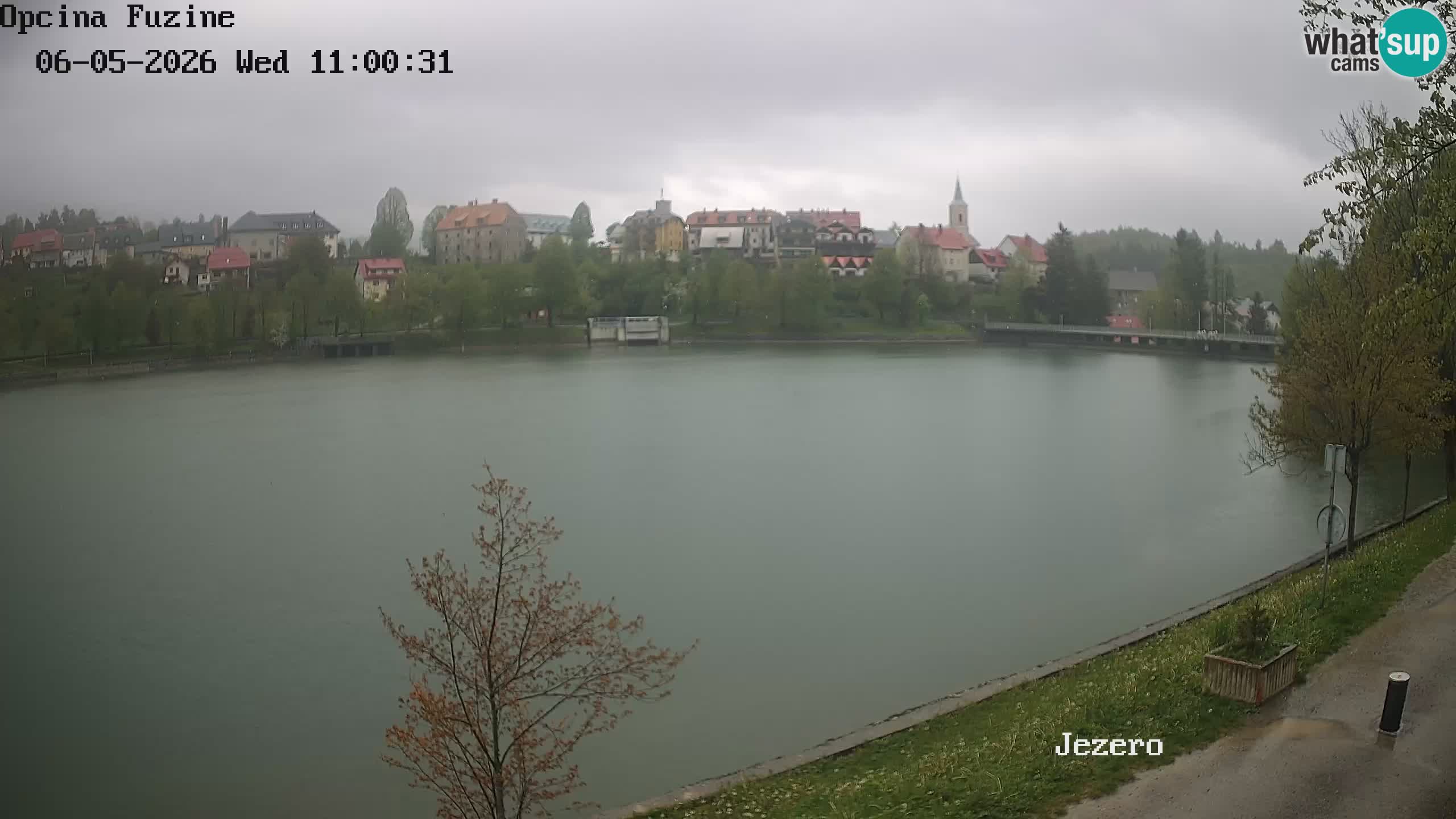 Lago Bajer livecam Bajersko Jezero Fužine