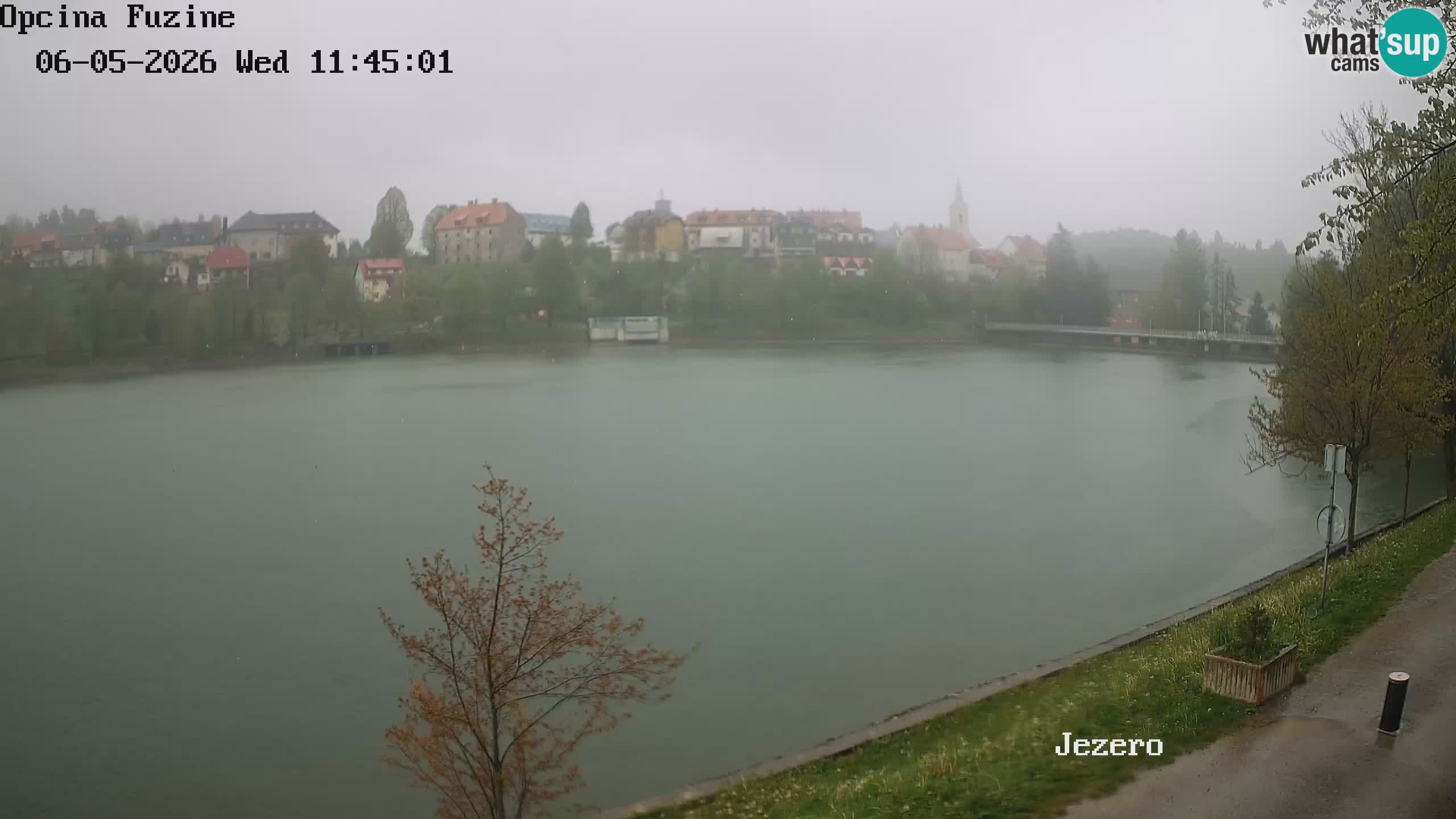 Lago Bajer livecam Bajersko Jezero Fužine