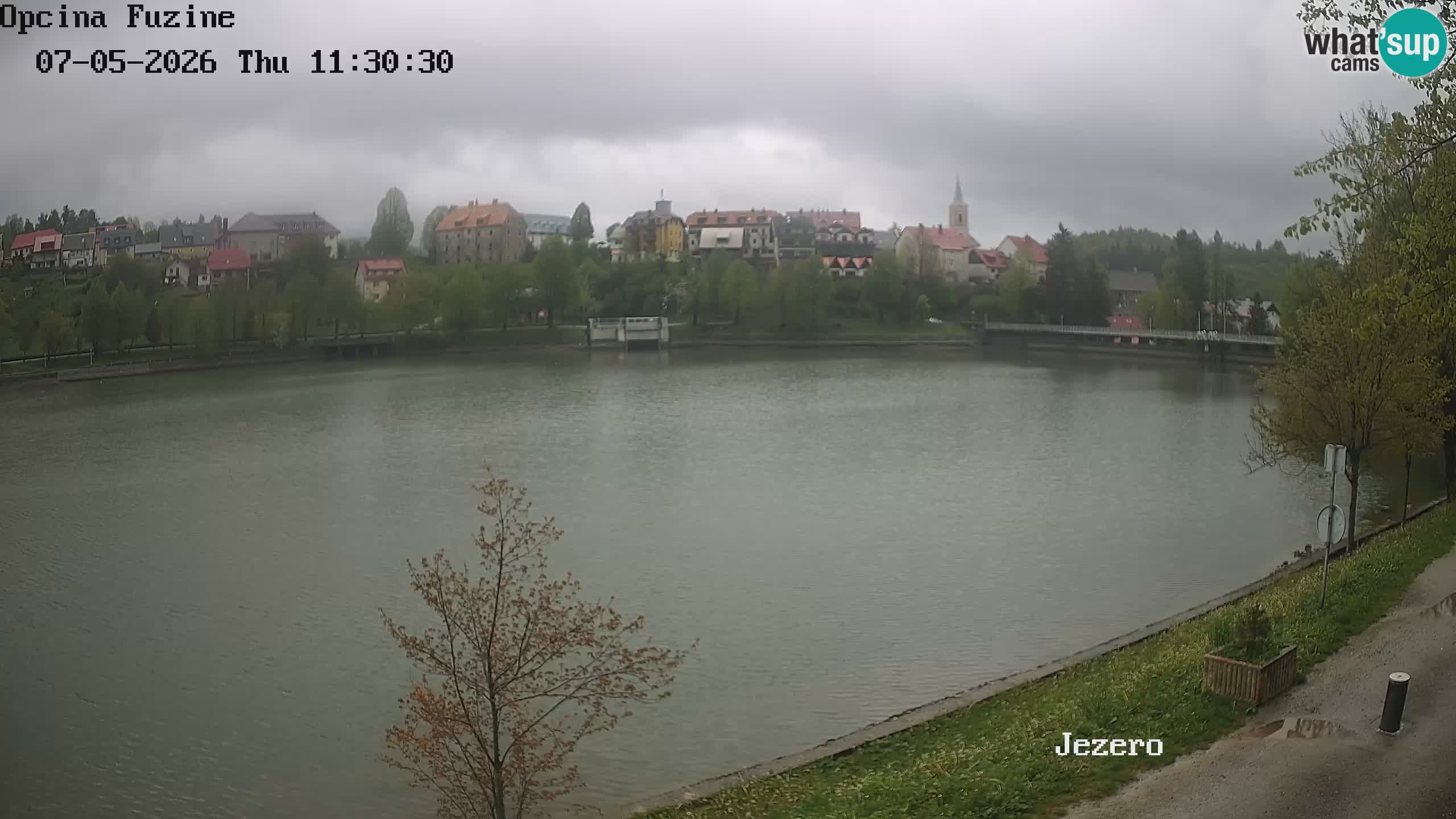 Kamera v živo Bajersko Jezero Fužine
