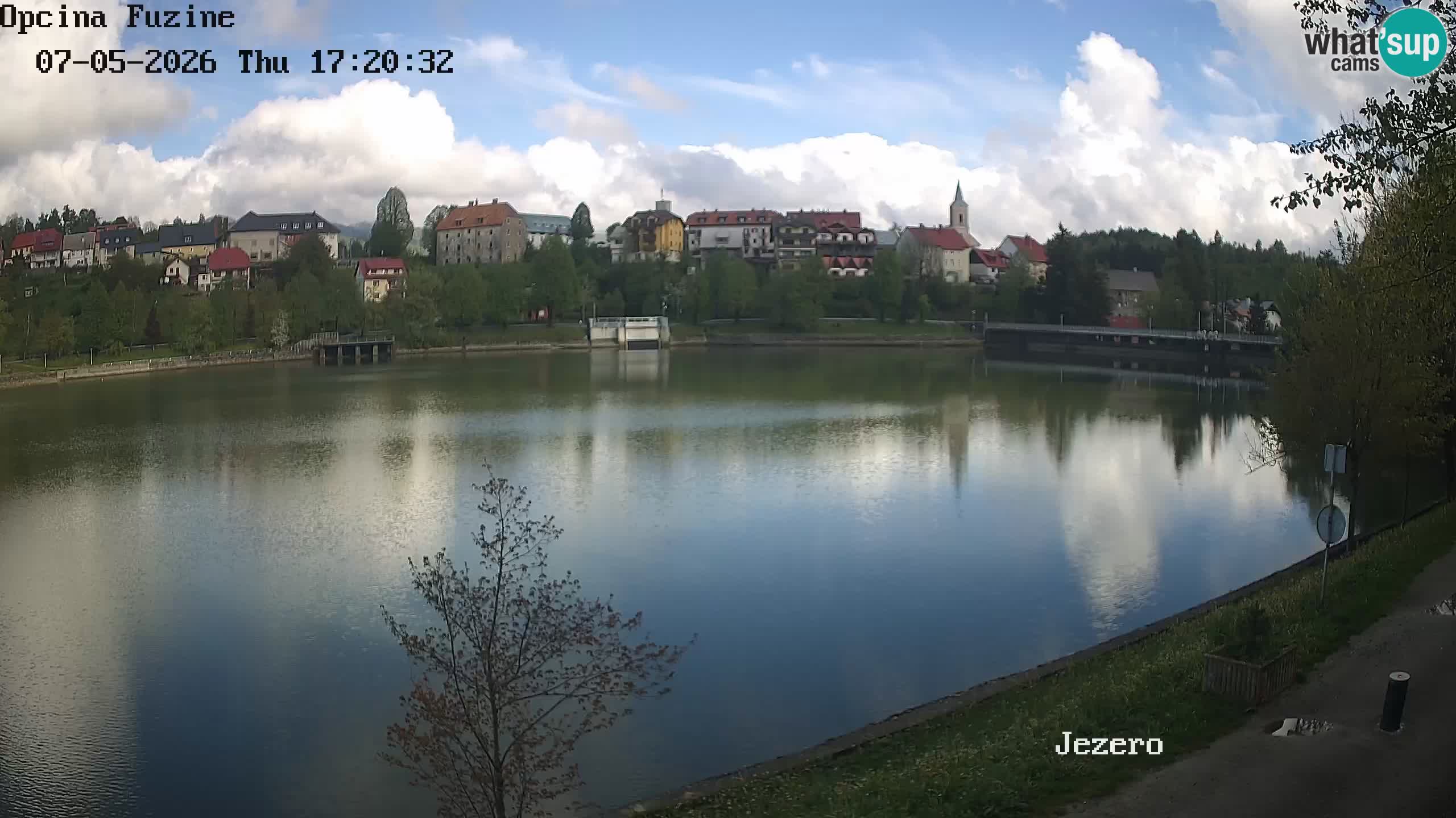 Lago Bajer livecam Bajersko Jezero Fužine