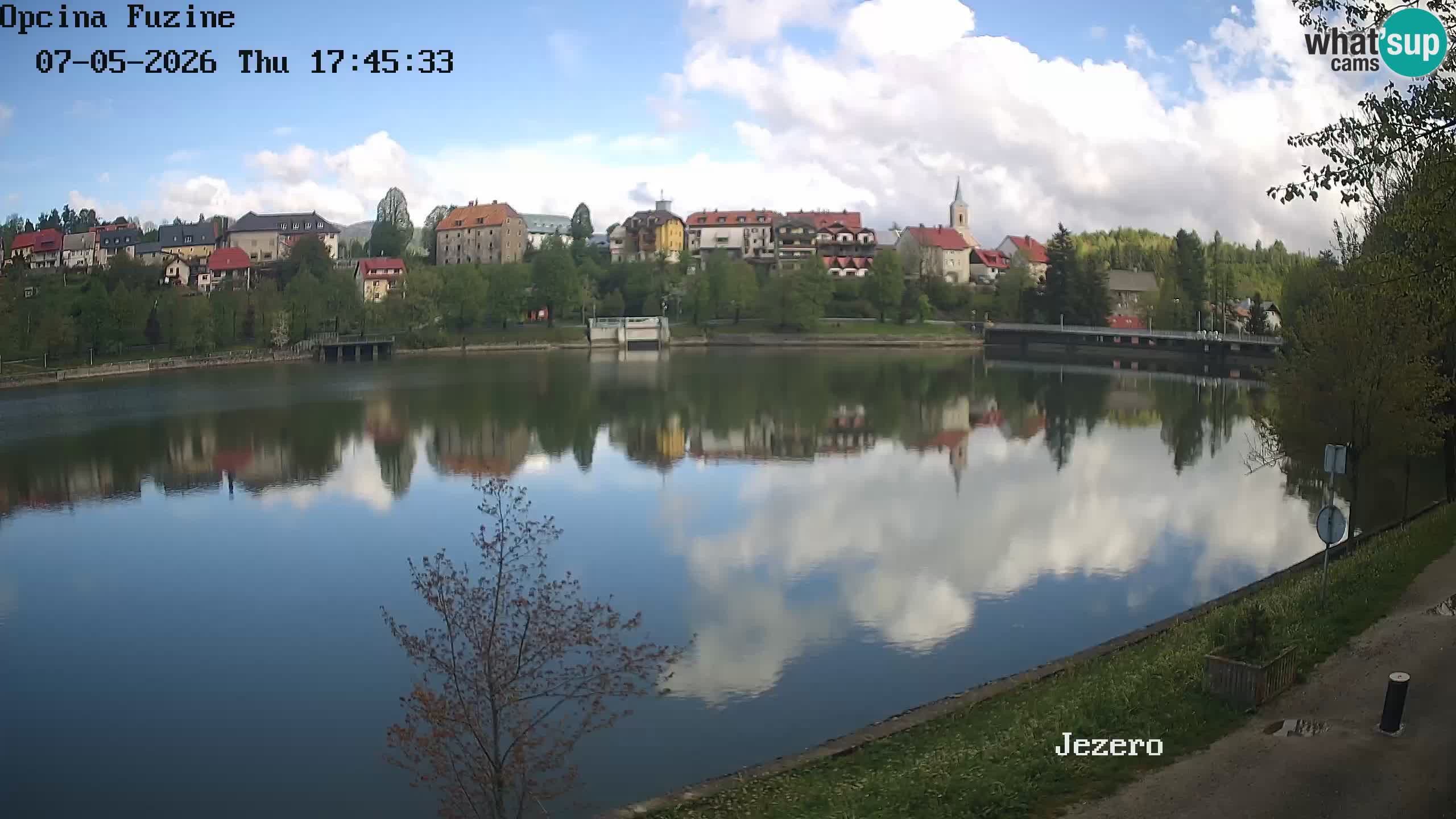 Lago Bajer livecam Bajersko Jezero Fužine