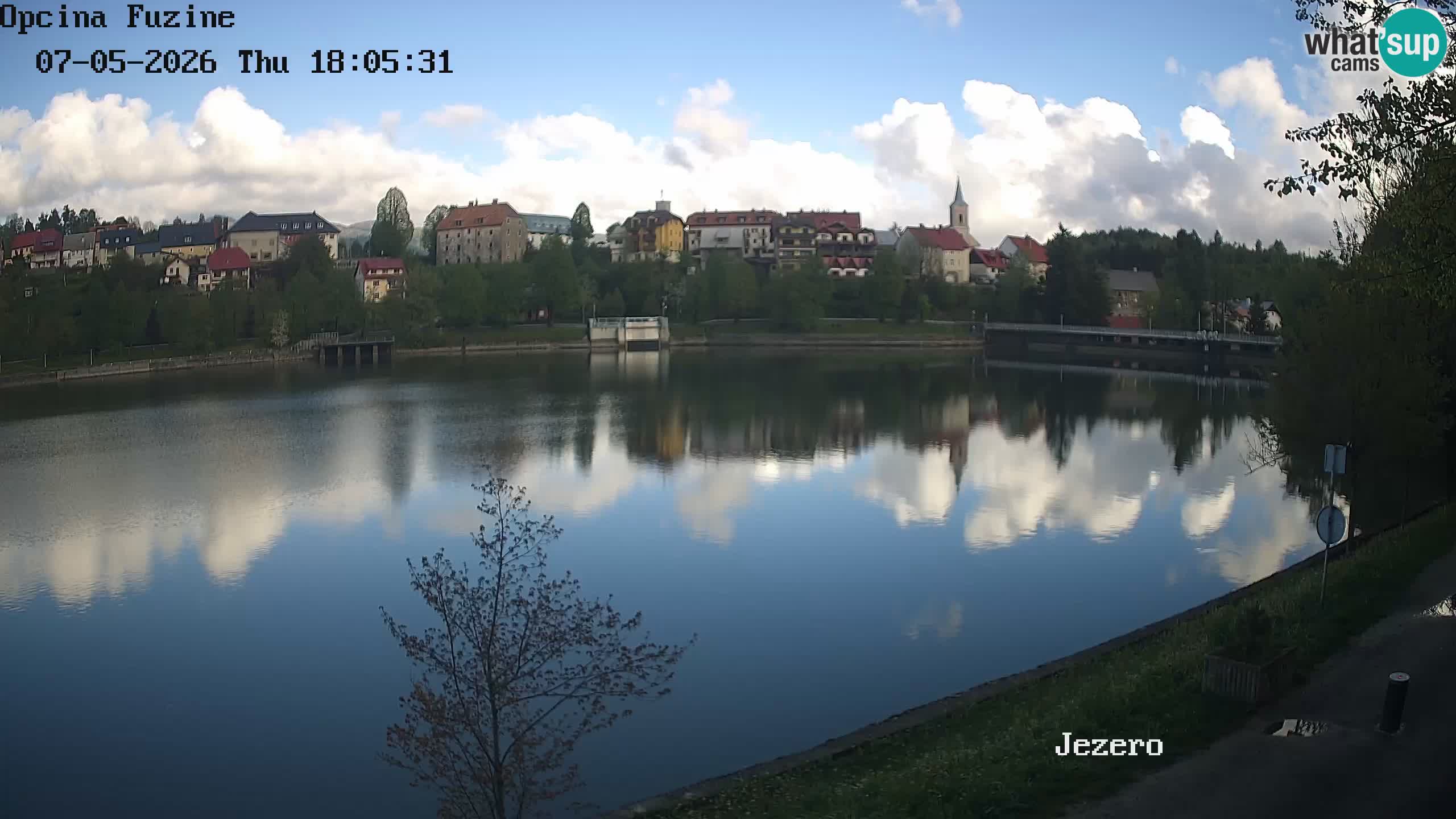 Bajersko Jezero camera en vivo lago Bajer Fužine