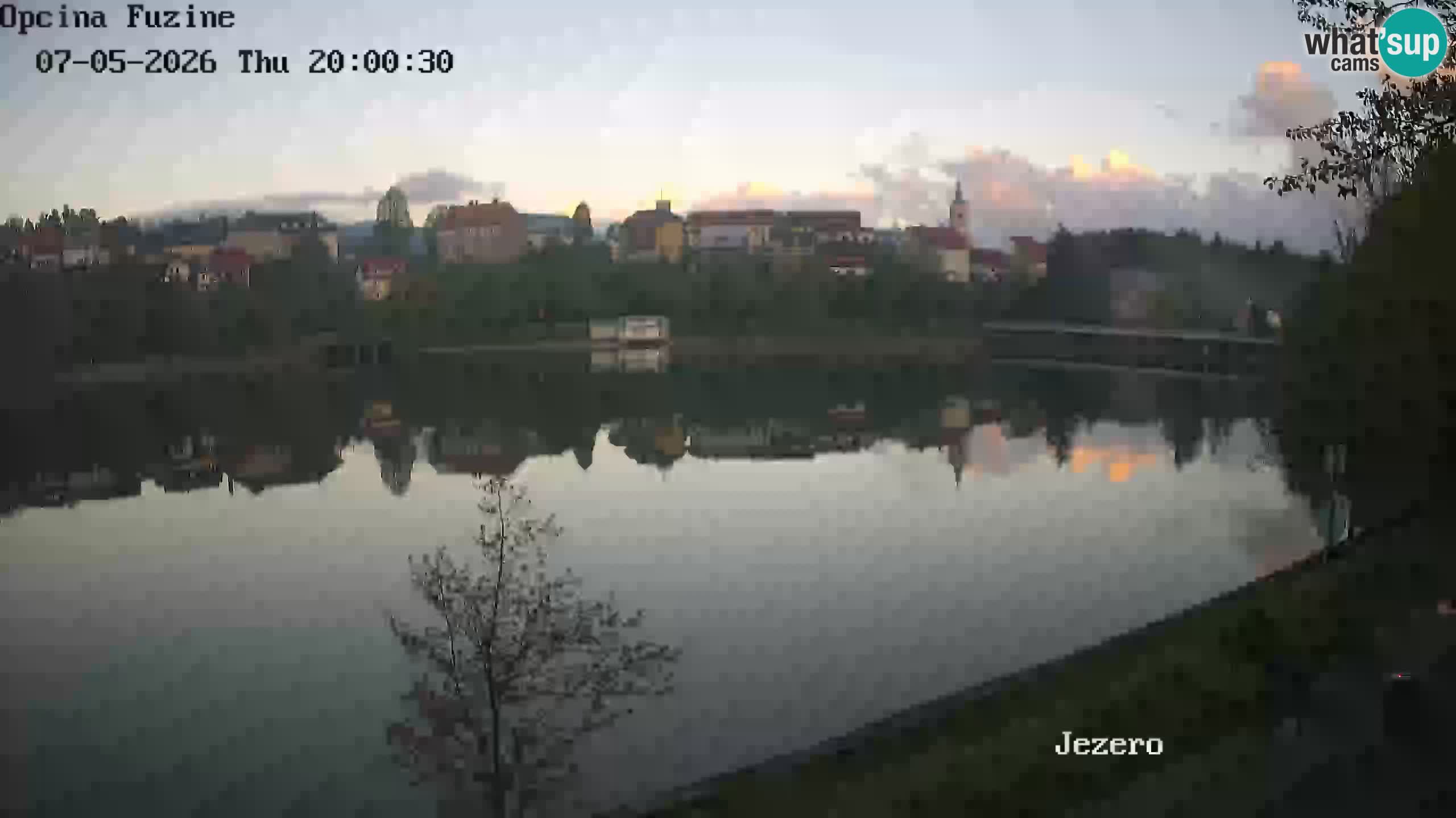 Lago Bajer livecam Bajersko Jezero Fužine