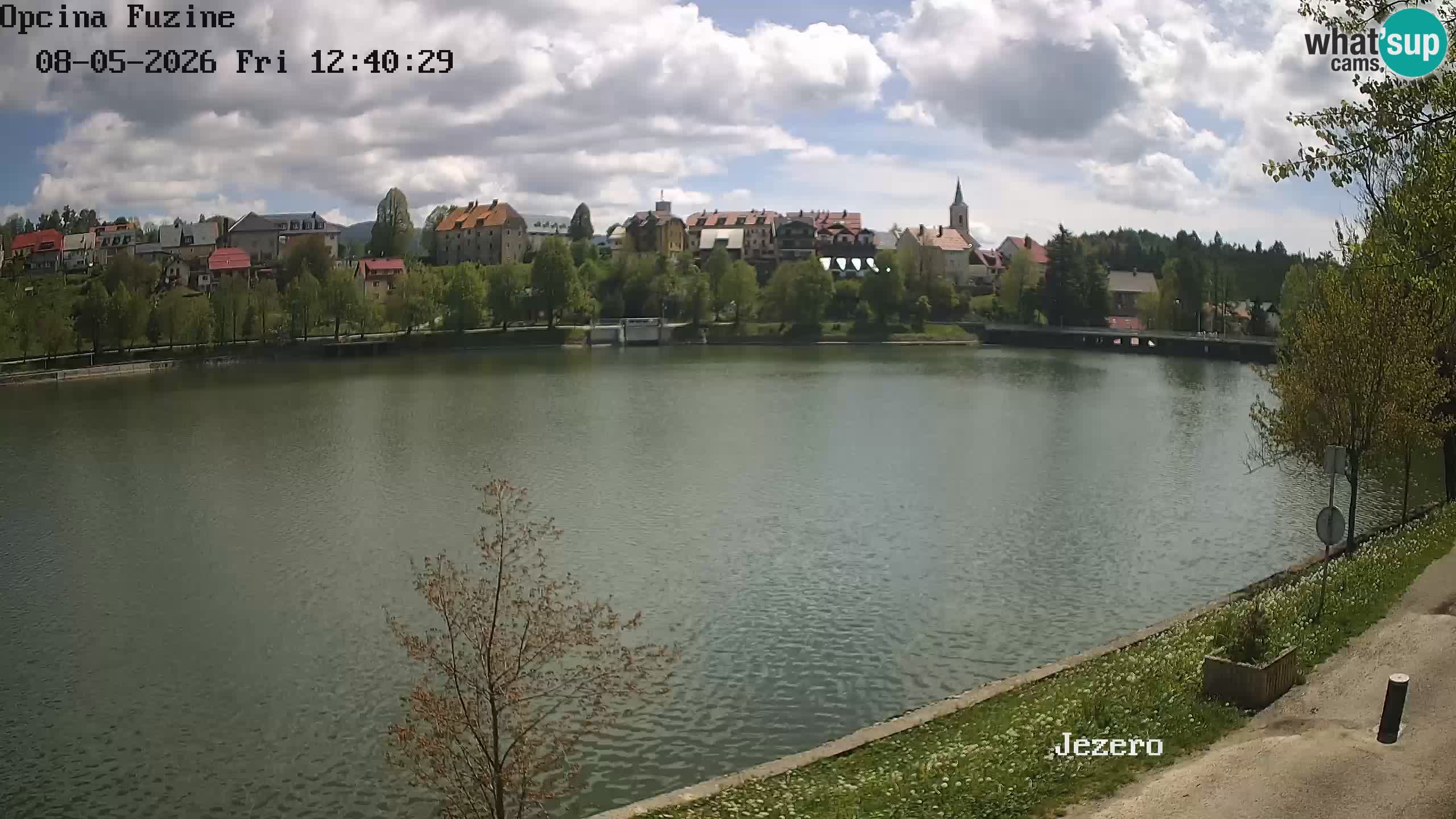 Kamera v živo Bajersko Jezero Fužine