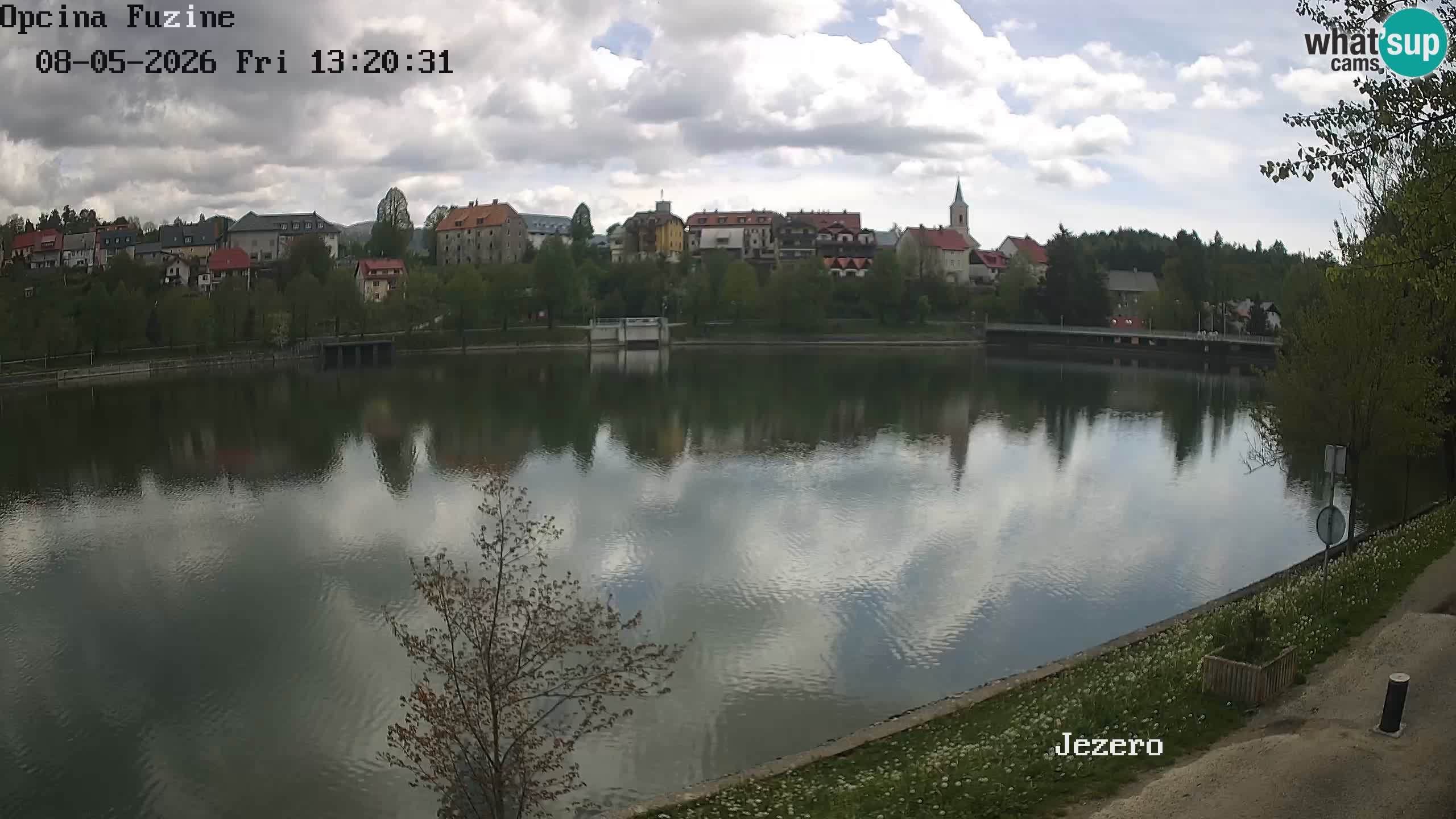 Lago Bajer livecam Bajersko Jezero Fužine